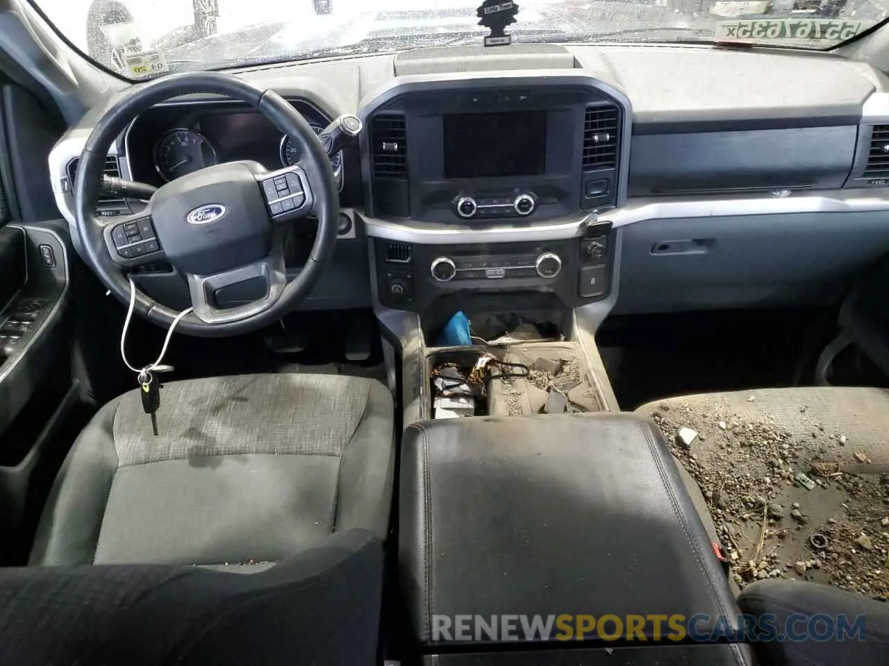 8 fotografías del automóvil dañado 1FTEW1EP7MKE76501 FORD F-150 2021