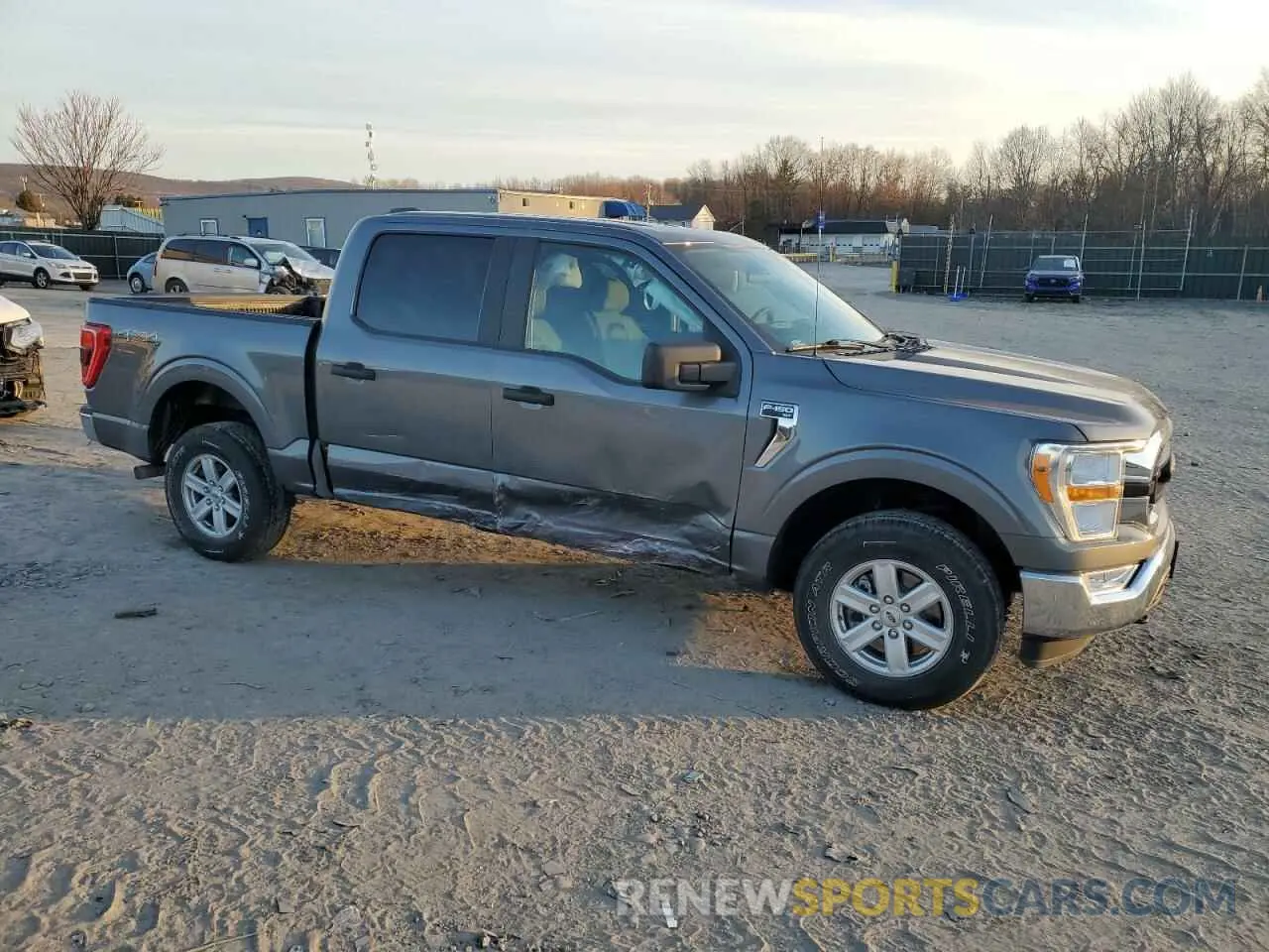 4 fotografías del automóvil dañado 1FTEW1EP8MKD77475 FORD F-150 2021