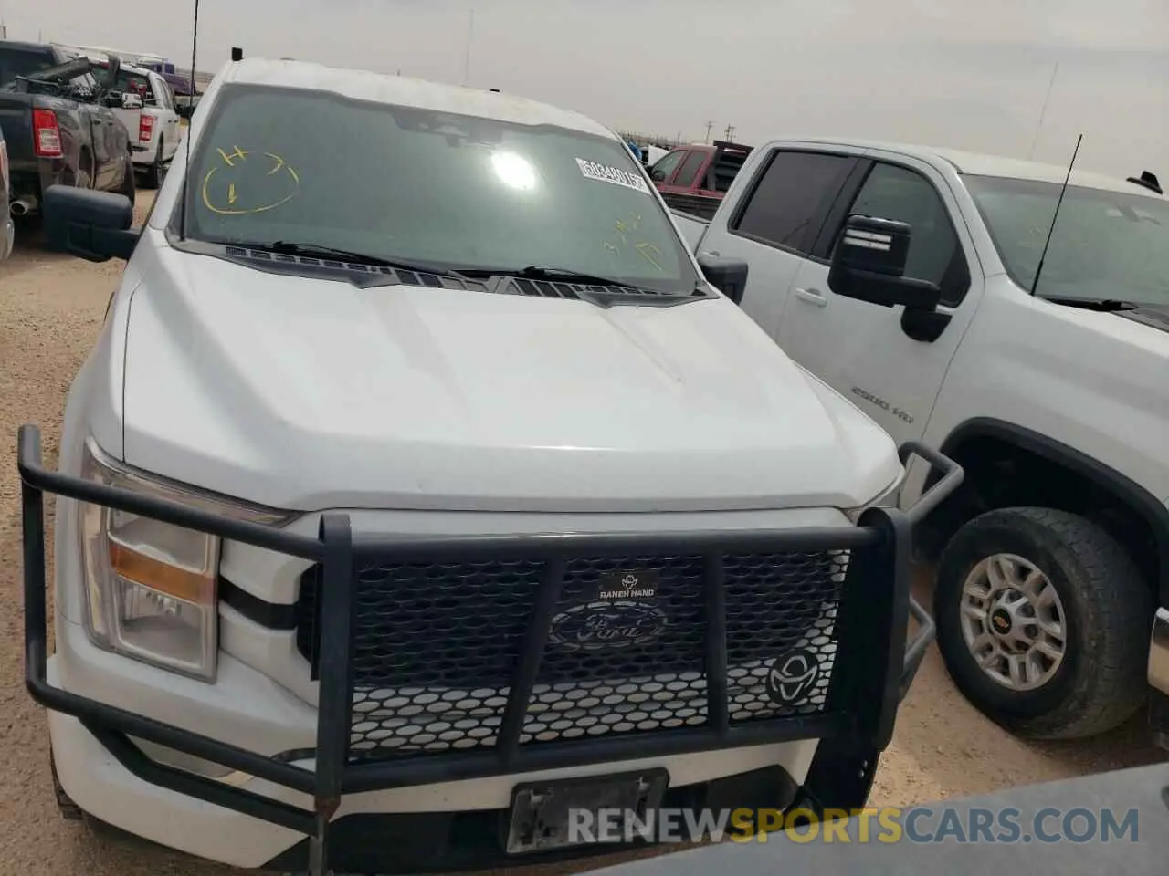 5 fotografías del automóvil dañado 1FTEW1EP8MKE81898 FORD F-150 2021