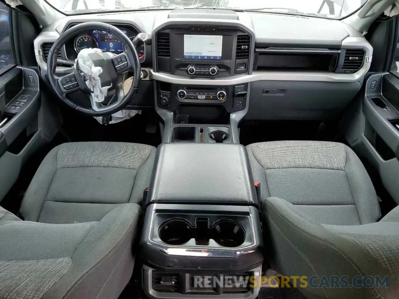 8 fotografías del automóvil dañado 1FTEW1EP9MFB52815 FORD F-150 2021