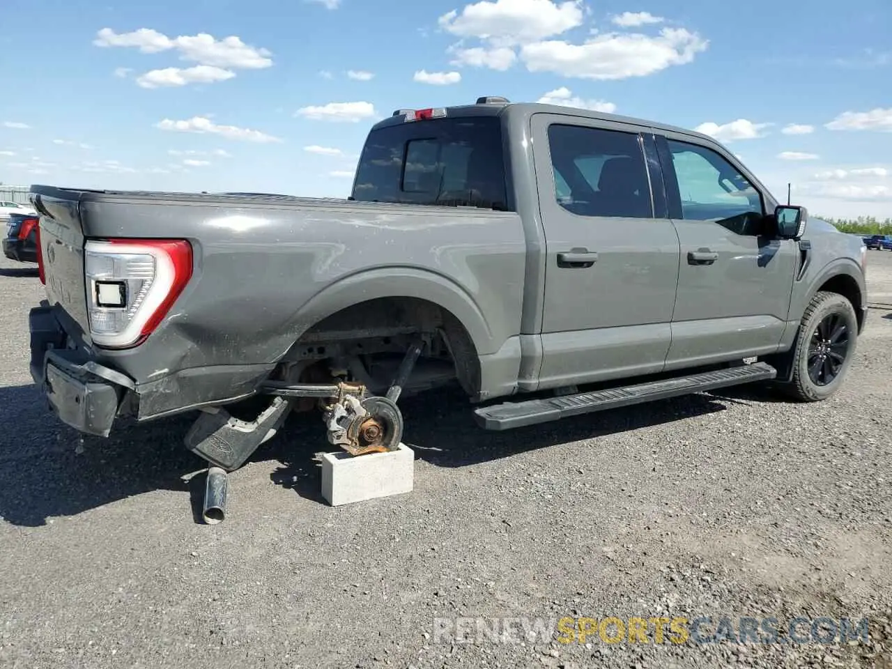 3 fotografías del automóvil dañado 1FTEW1EP9MFB72577 FORD F-150 2021