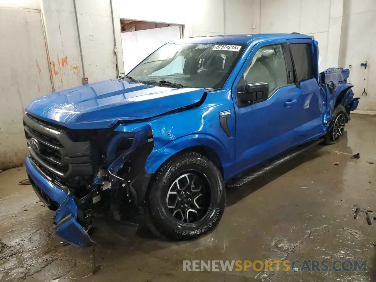 1 fotografías del automóvil dañado 1FTEW1EP9MFC25679 FORD F-150 2021