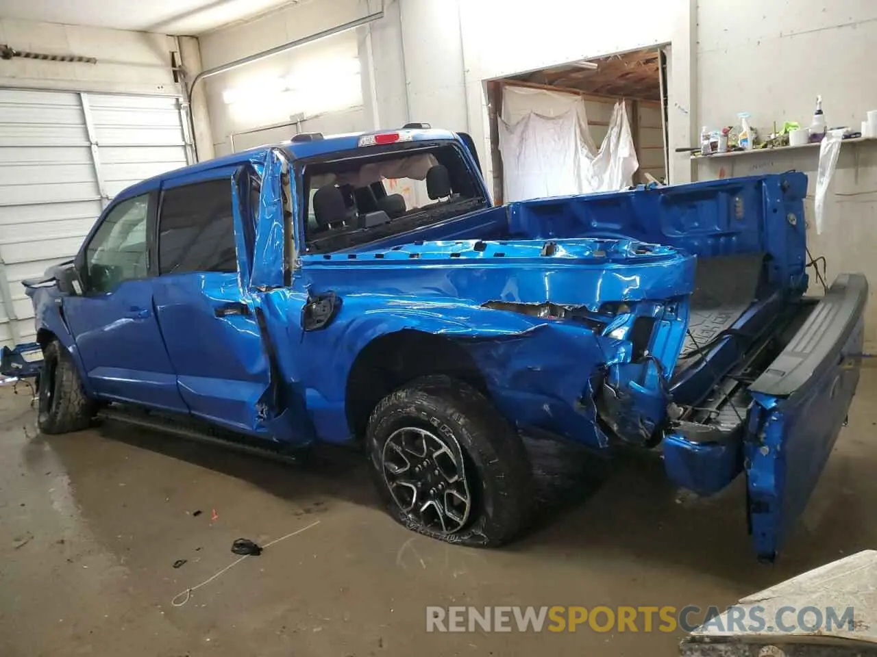 2 fotografías del automóvil dañado 1FTEW1EP9MFC25679 FORD F-150 2021