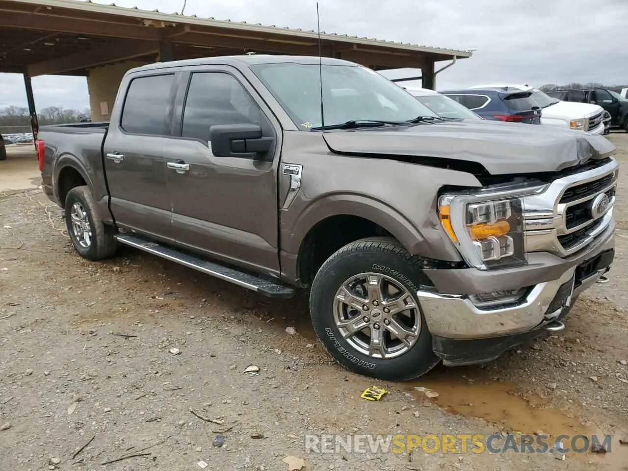 4 fotografías del automóvil dañado 1FTEW1EP9MFD04477 FORD F-150 2021