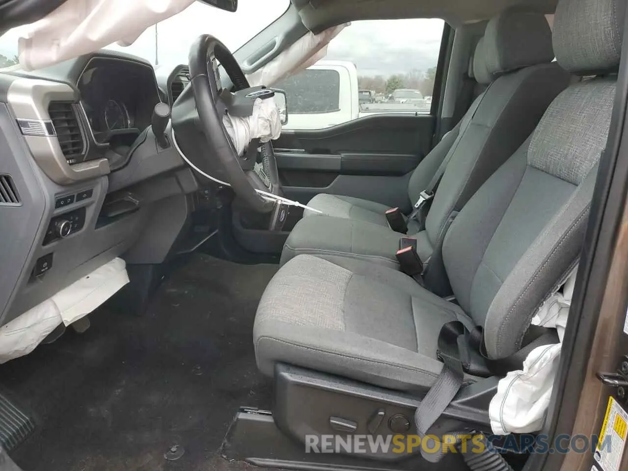 7 fotografías del automóvil dañado 1FTEW1EP9MFD04477 FORD F-150 2021