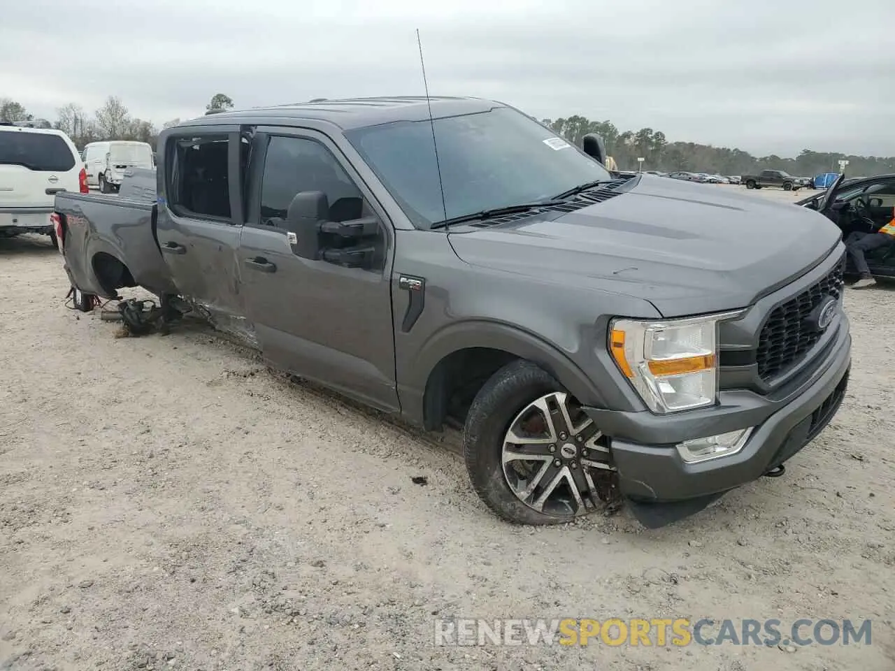 4 fotografías del automóvil dañado 1FTEW1EP9MKD44565 FORD F-150 2021