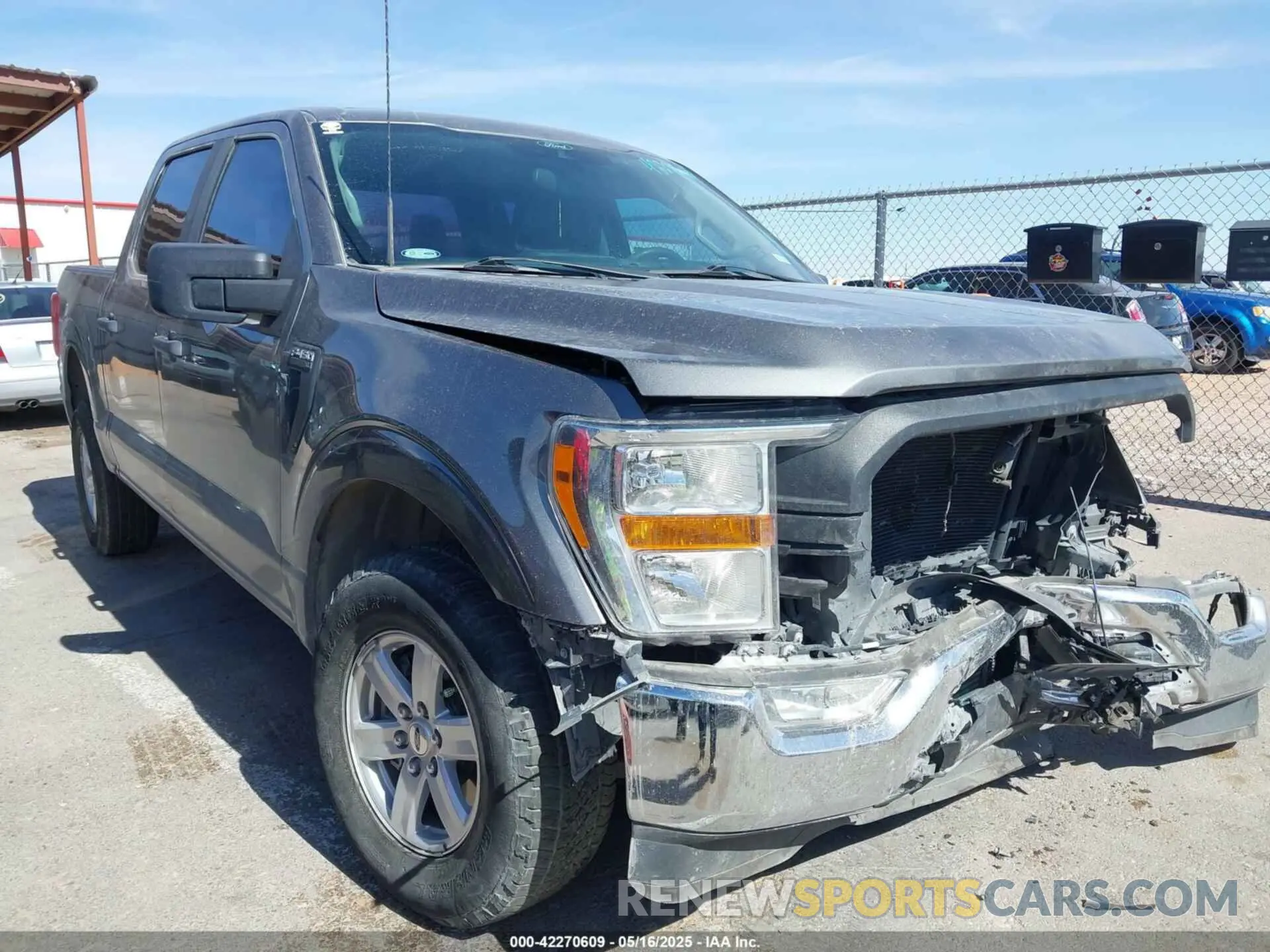 6 fotografías del automóvil dañado 1FTEW1EP9MKE39501 FORD F-150 2021