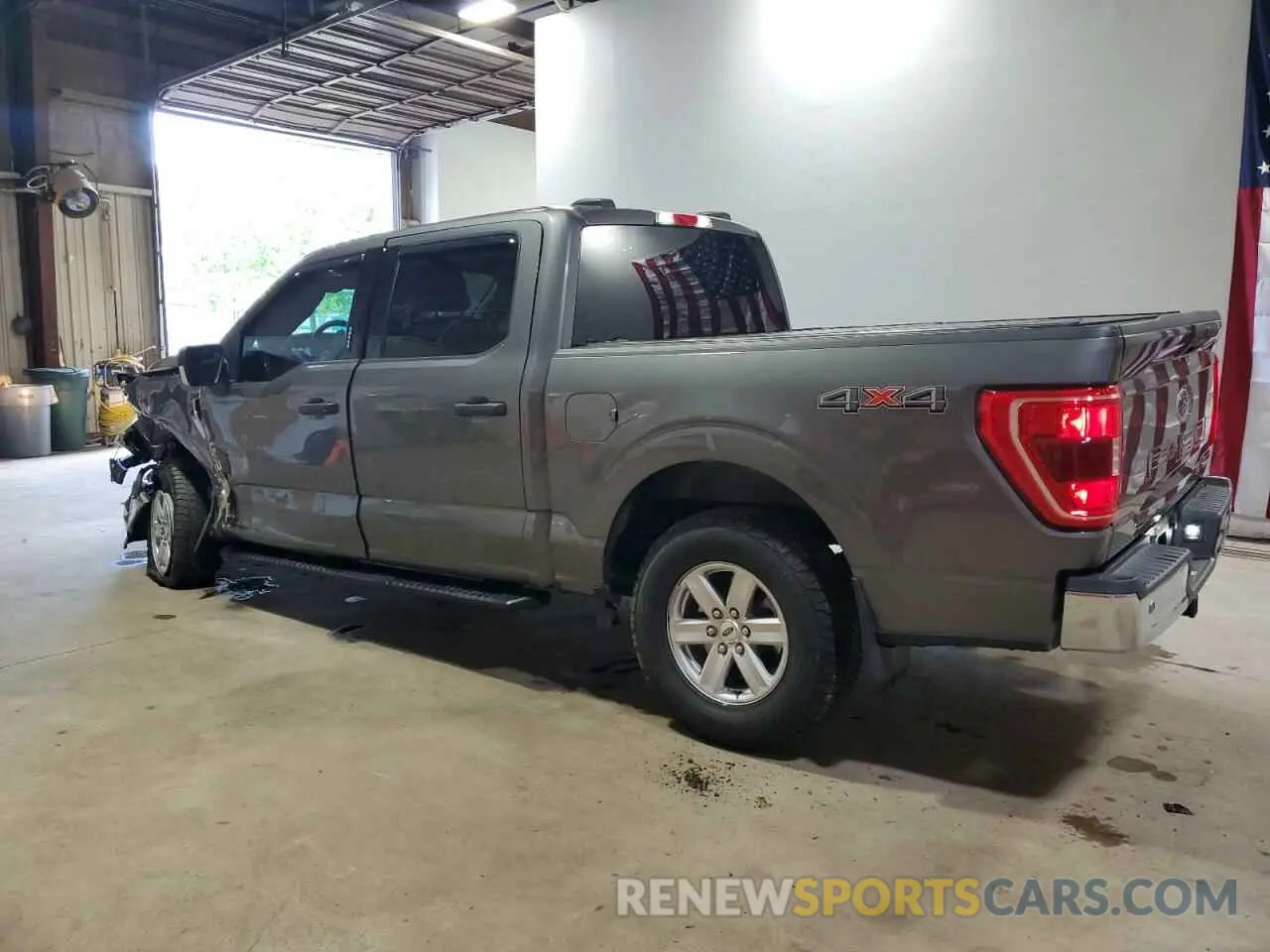 2 fotografías del automóvil dañado 1FTEW1EP9MKE76466 FORD F-150 2021