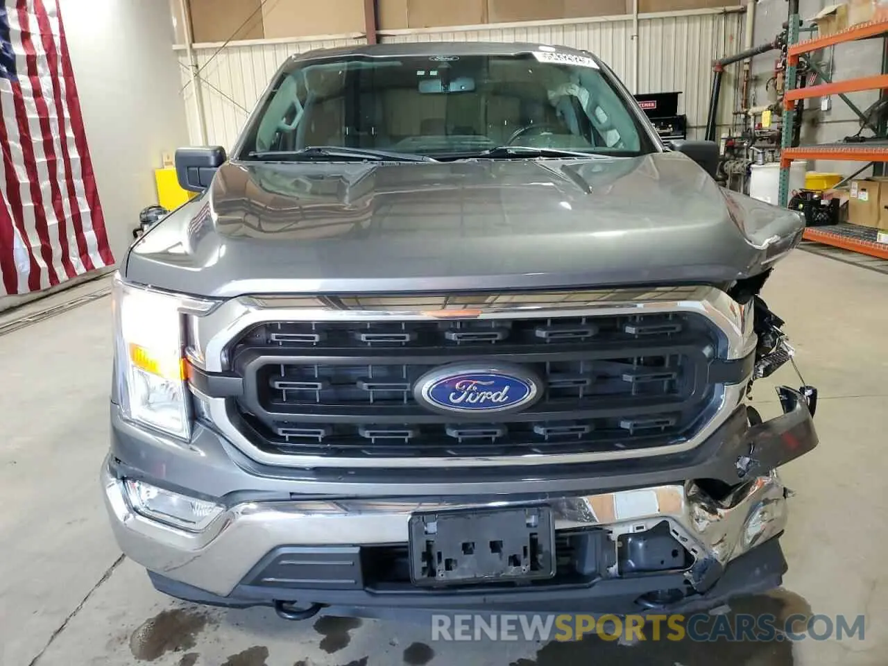 5 fotografías del automóvil dañado 1FTEW1EP9MKE76466 FORD F-150 2021