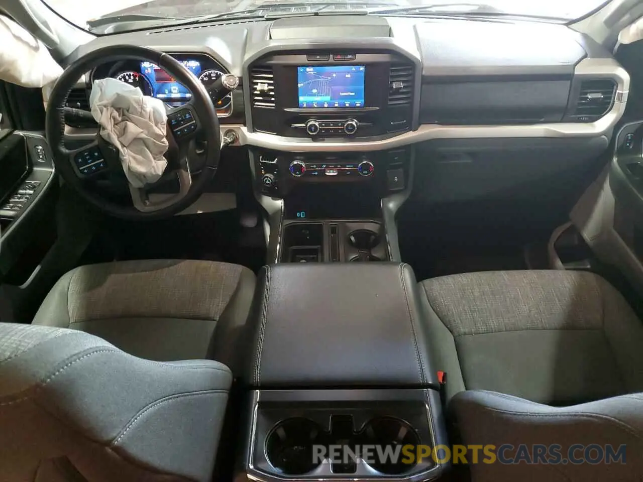 8 fotografías del automóvil dañado 1FTEW1EP9MKE76466 FORD F-150 2021
