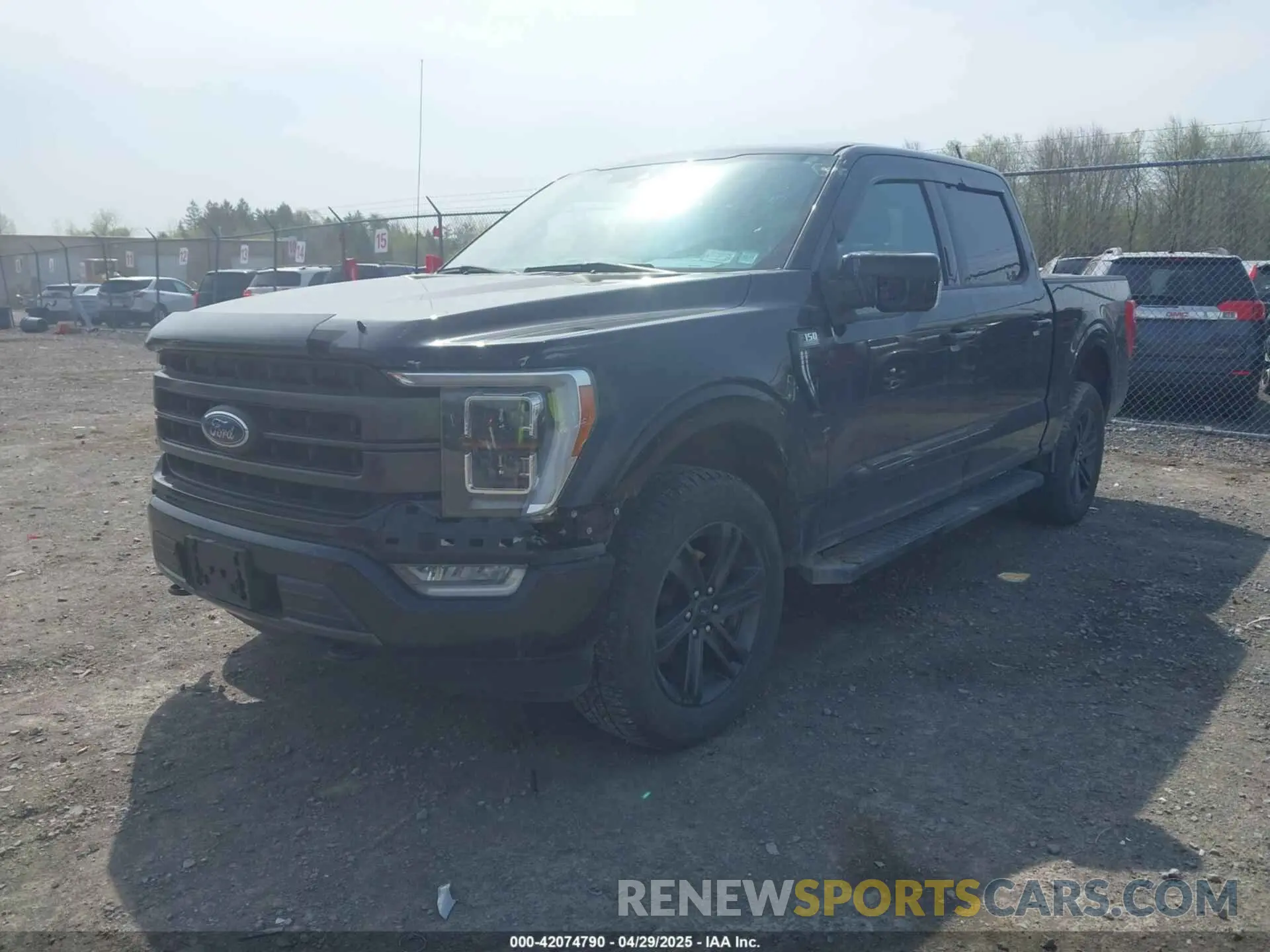 2 fotografías del automóvil dañado 1FTEW1EPXMKD34949 FORD F-150 2021