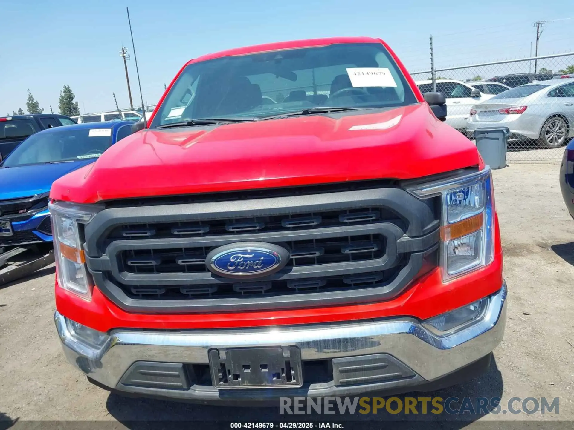 12 fotografías del automóvil dañado 1FTEX1C82MKE57427 FORD F-150 2021
