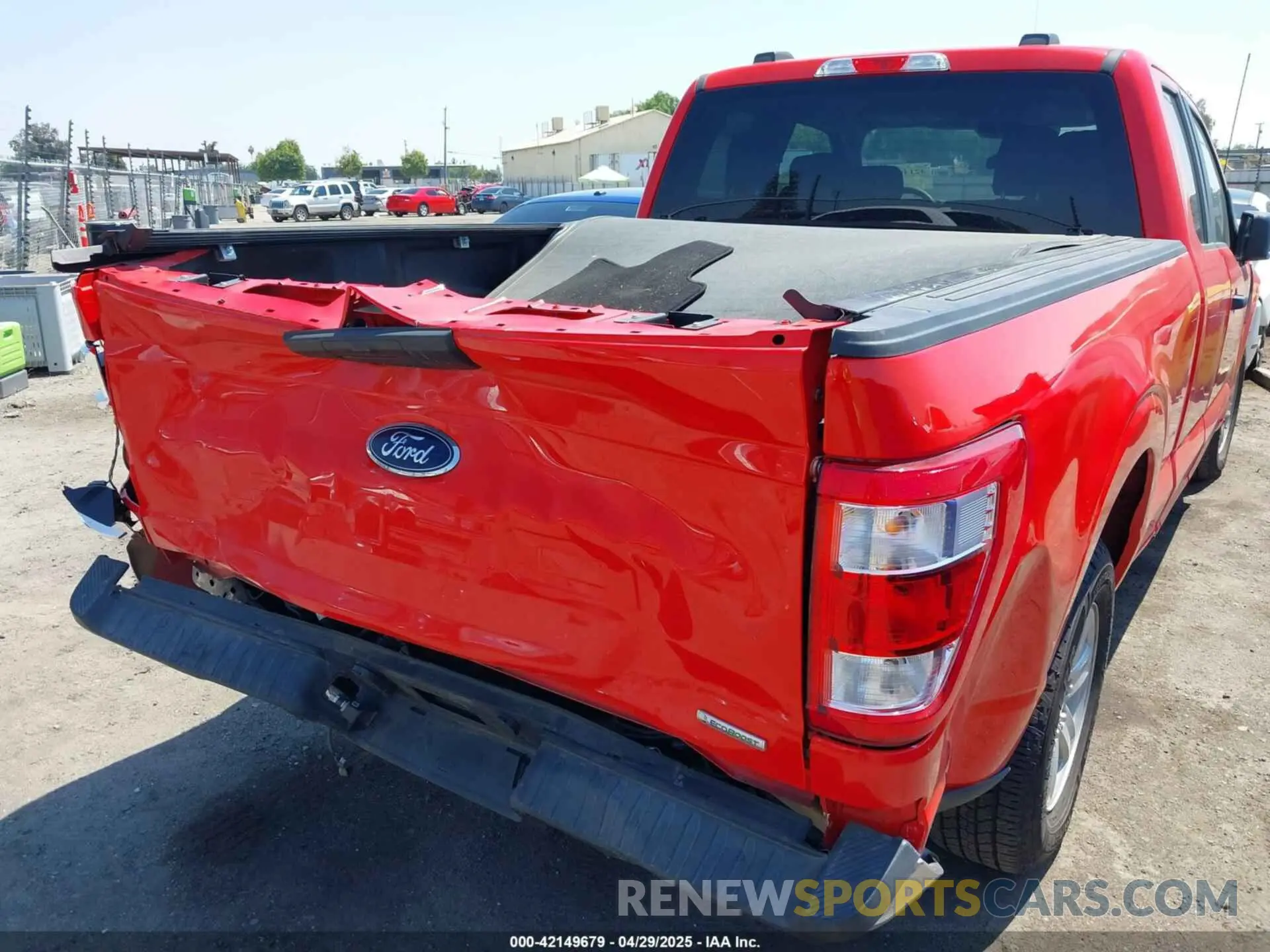 6 fotografías del automóvil dañado 1FTEX1C82MKE57427 FORD F-150 2021