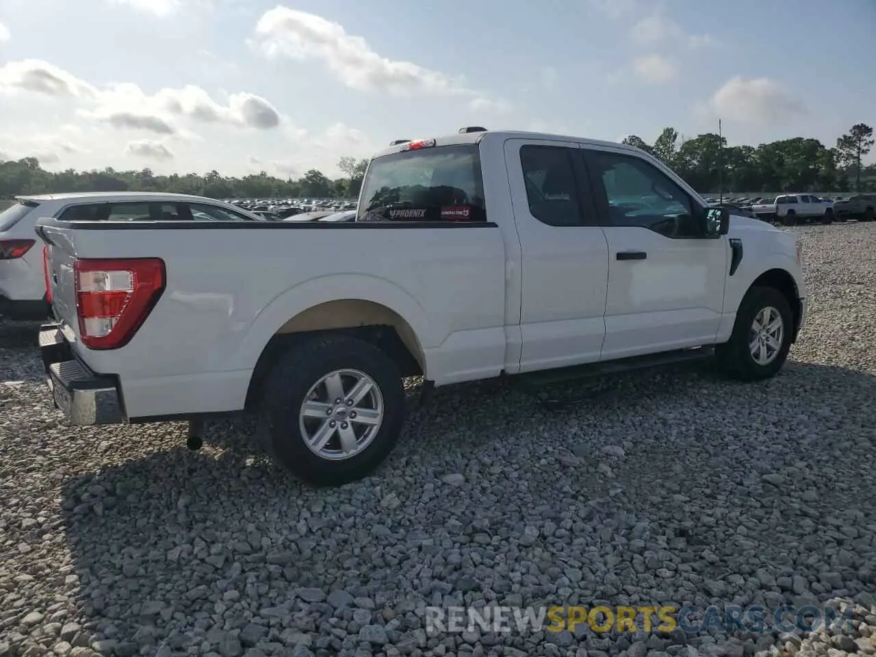 3 fotografías del automóvil dañado 1FTEX1CB2MKE72943 FORD F-150 2021