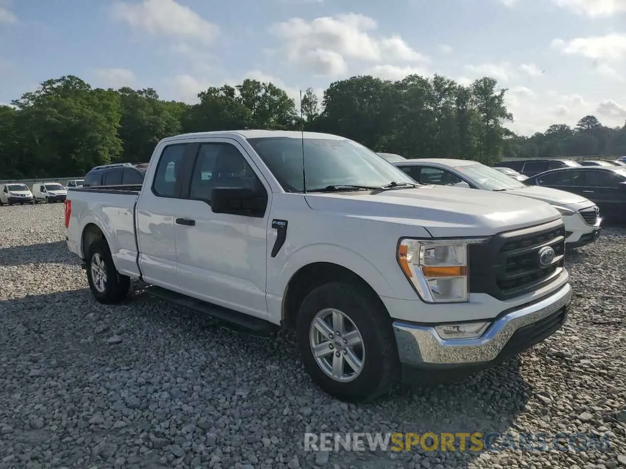 4 fotografías del automóvil dañado 1FTEX1CB2MKE72943 FORD F-150 2021