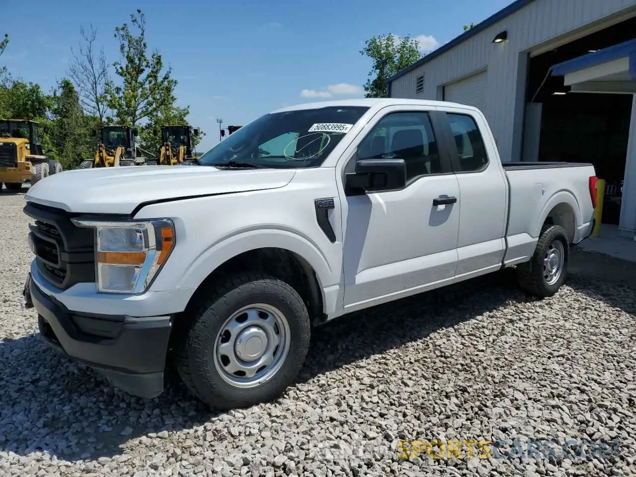1 fotografías del automóvil dañado 1FTEX1CB5MKE66151 FORD F-150 2021
