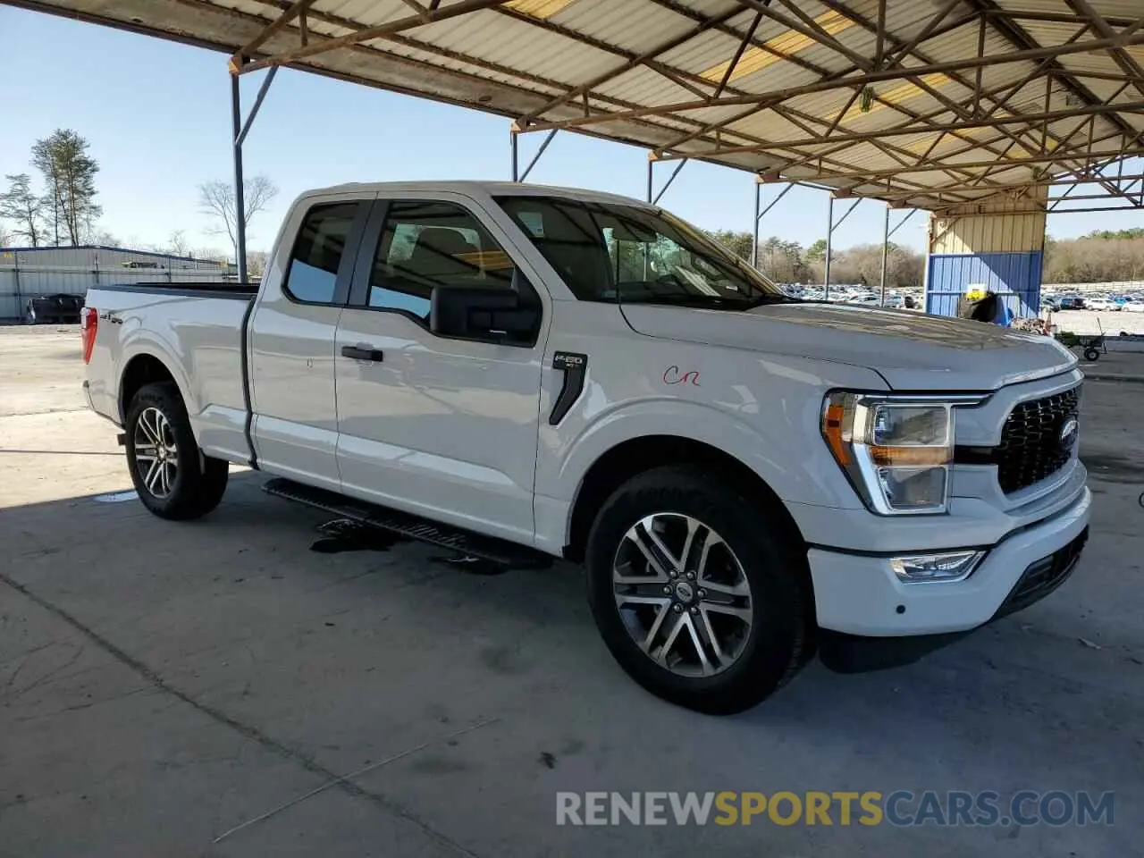 4 fotografías del automóvil dañado 1FTEX1CP6MKD89141 FORD F-150 2021