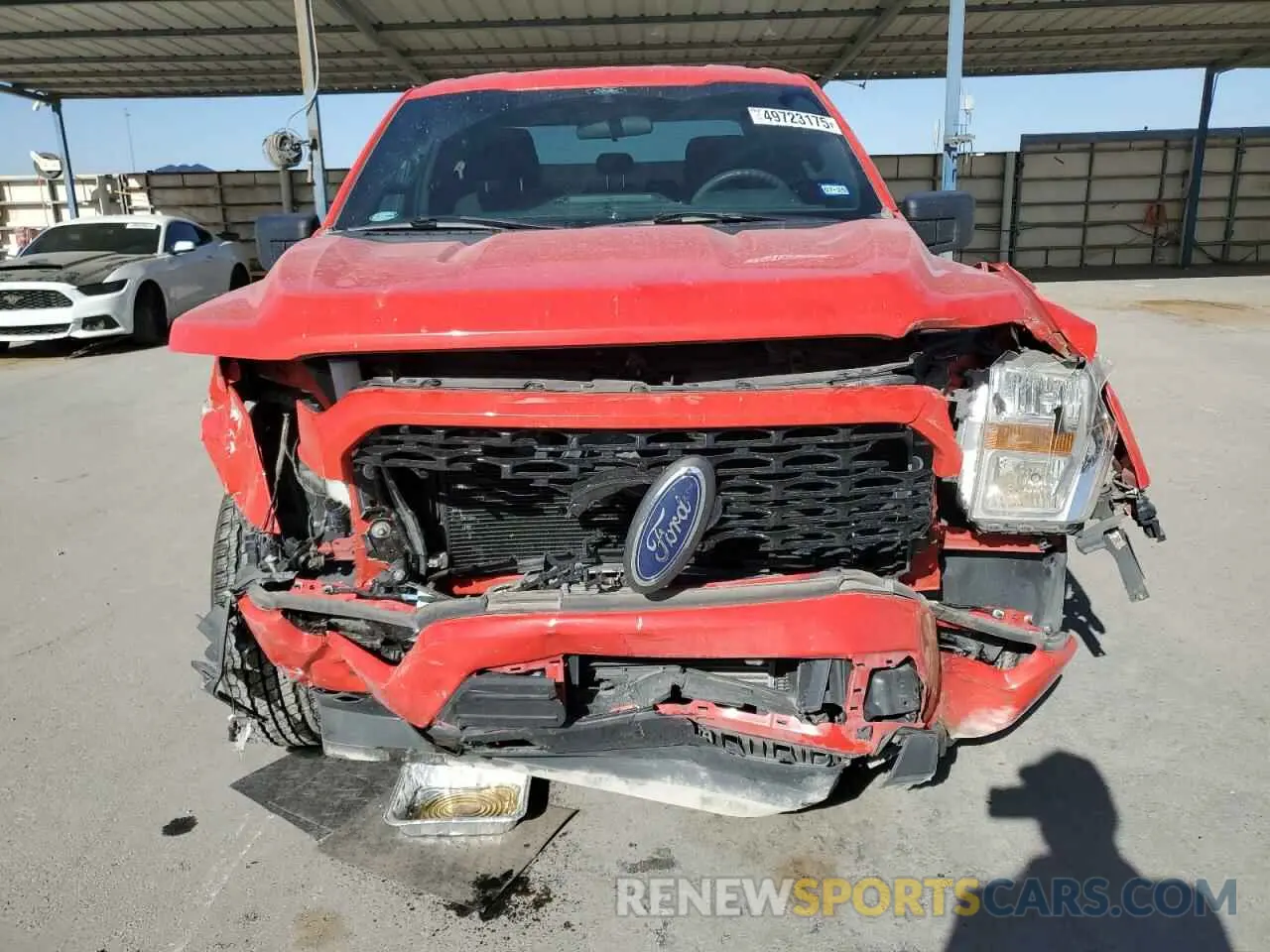 5 fotografías del automóvil dañado 1FTEX1CP8MKD04669 FORD F-150 2021