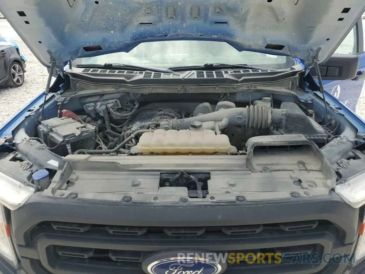 11 fotografías del automóvil dañado 1FTEX1EB1MKE59470 FORD F-150 2021