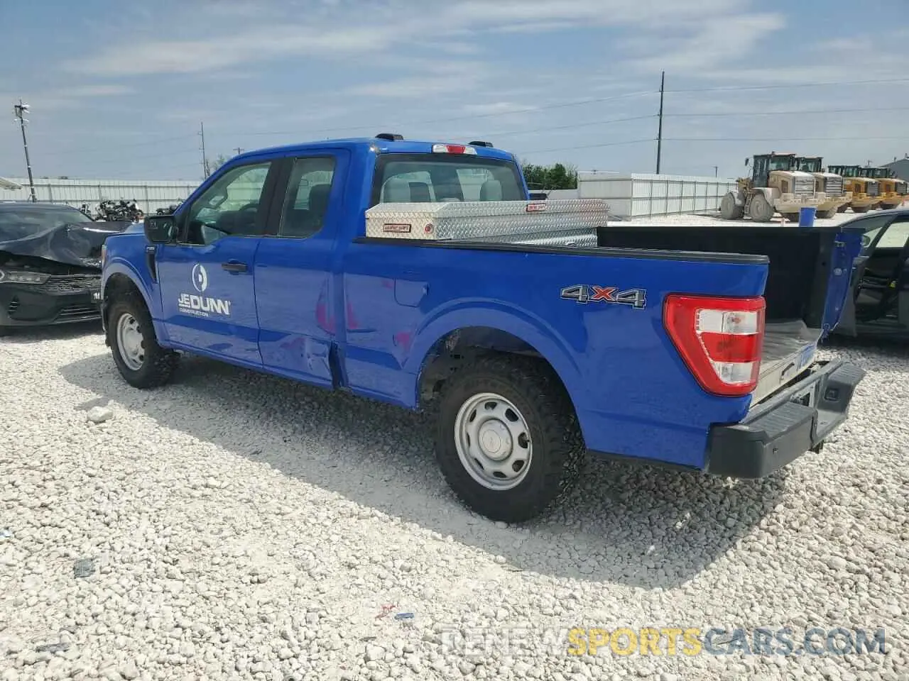 2 fotografías del automóvil dañado 1FTEX1EB1MKE59470 FORD F-150 2021