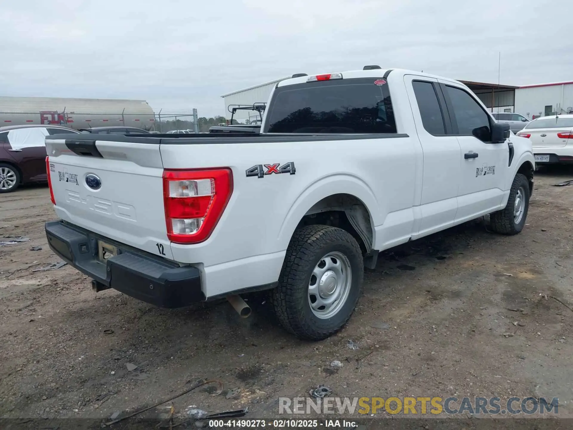 4 fotografías del automóvil dañado 1FTEX1EB2MFA42612 FORD F-150 2021