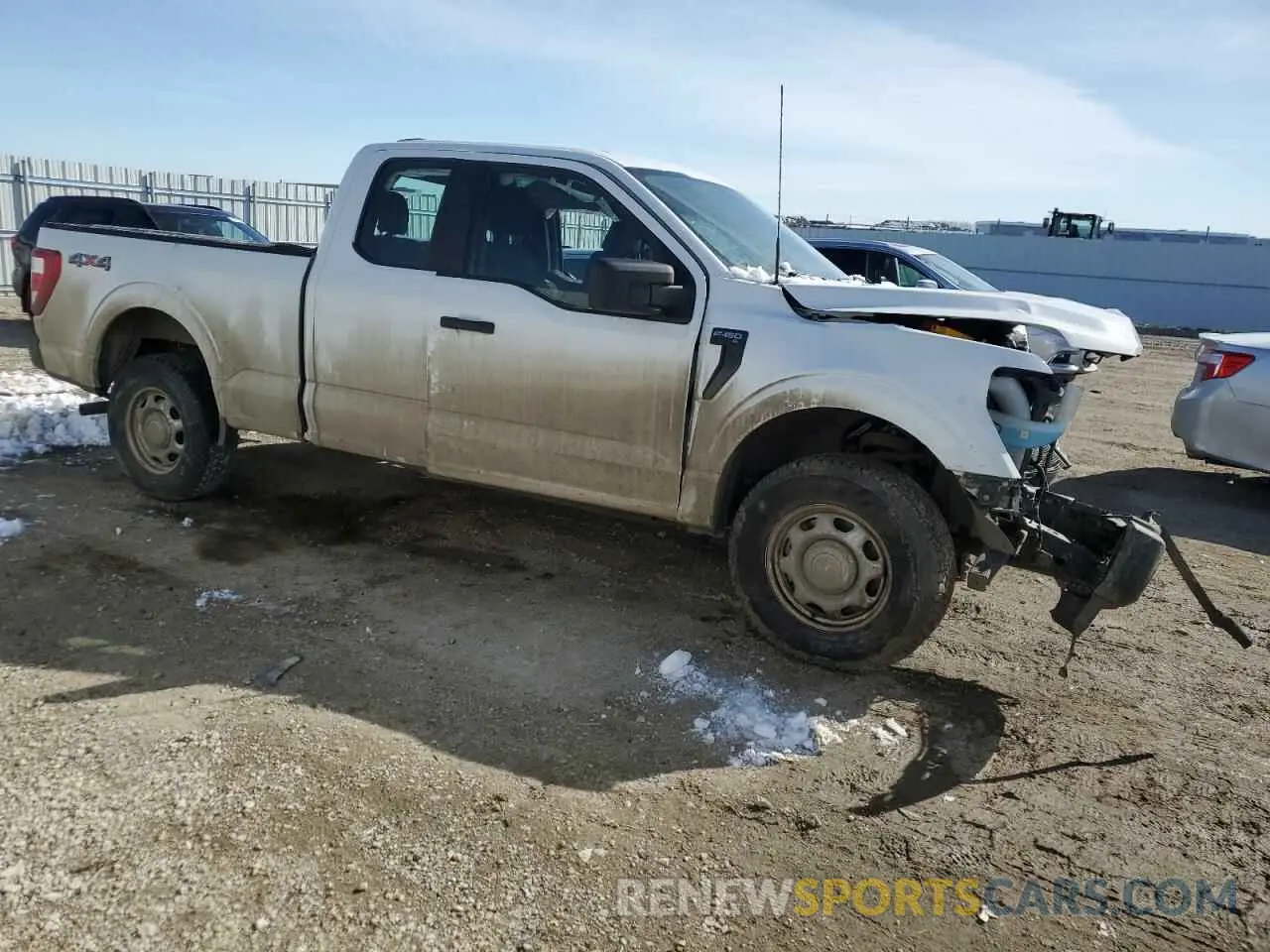 4 fotografías del automóvil dañado 1FTEX1EB9MFC66878 FORD F-150 2021