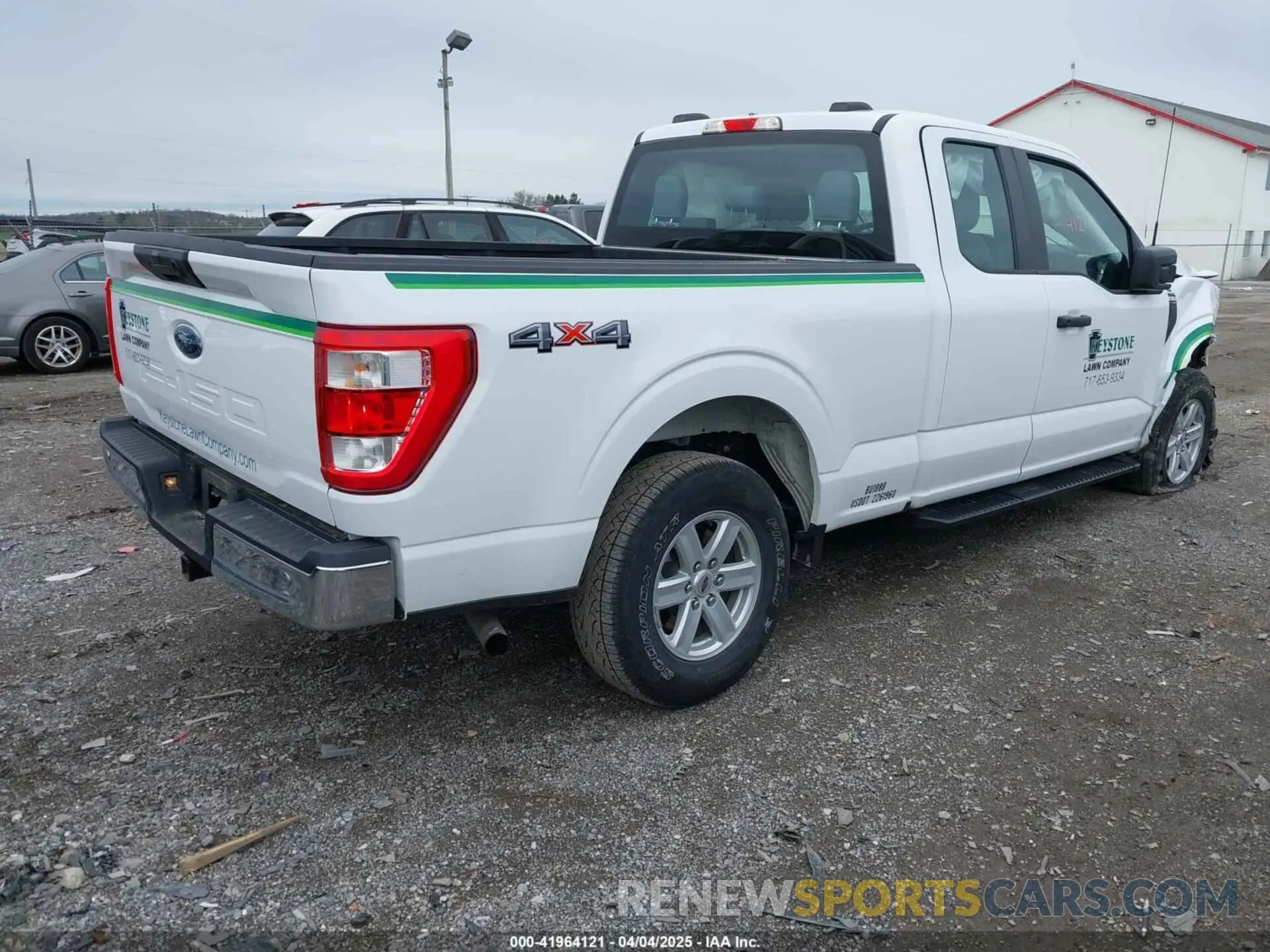 4 fotografías del automóvil dañado 1FTEX1EBXMKE25558 FORD F-150 2021