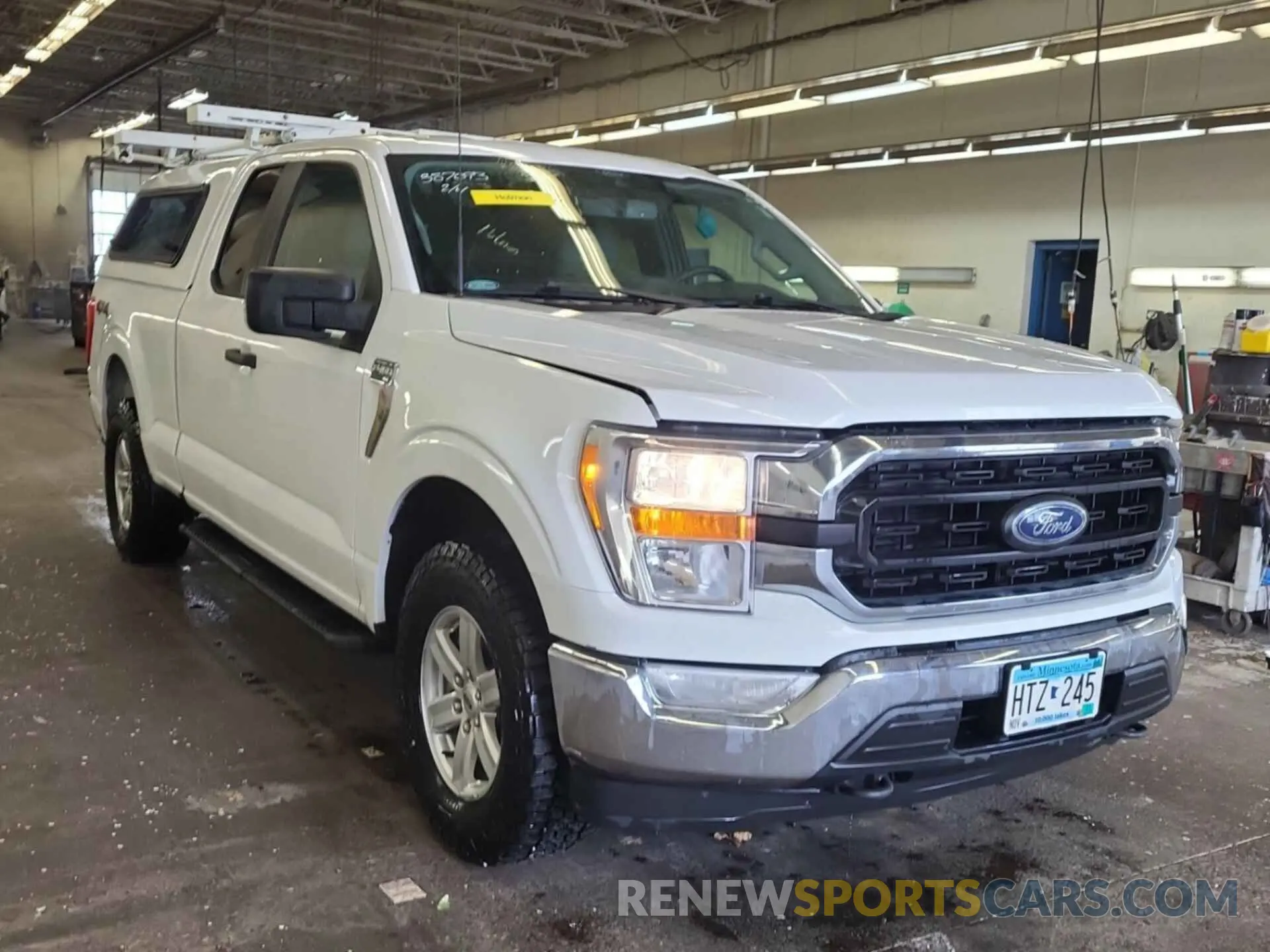 2 fotografías del automóvil dañado 1FTEX1EP1MKE25928 FORD F-150 2021