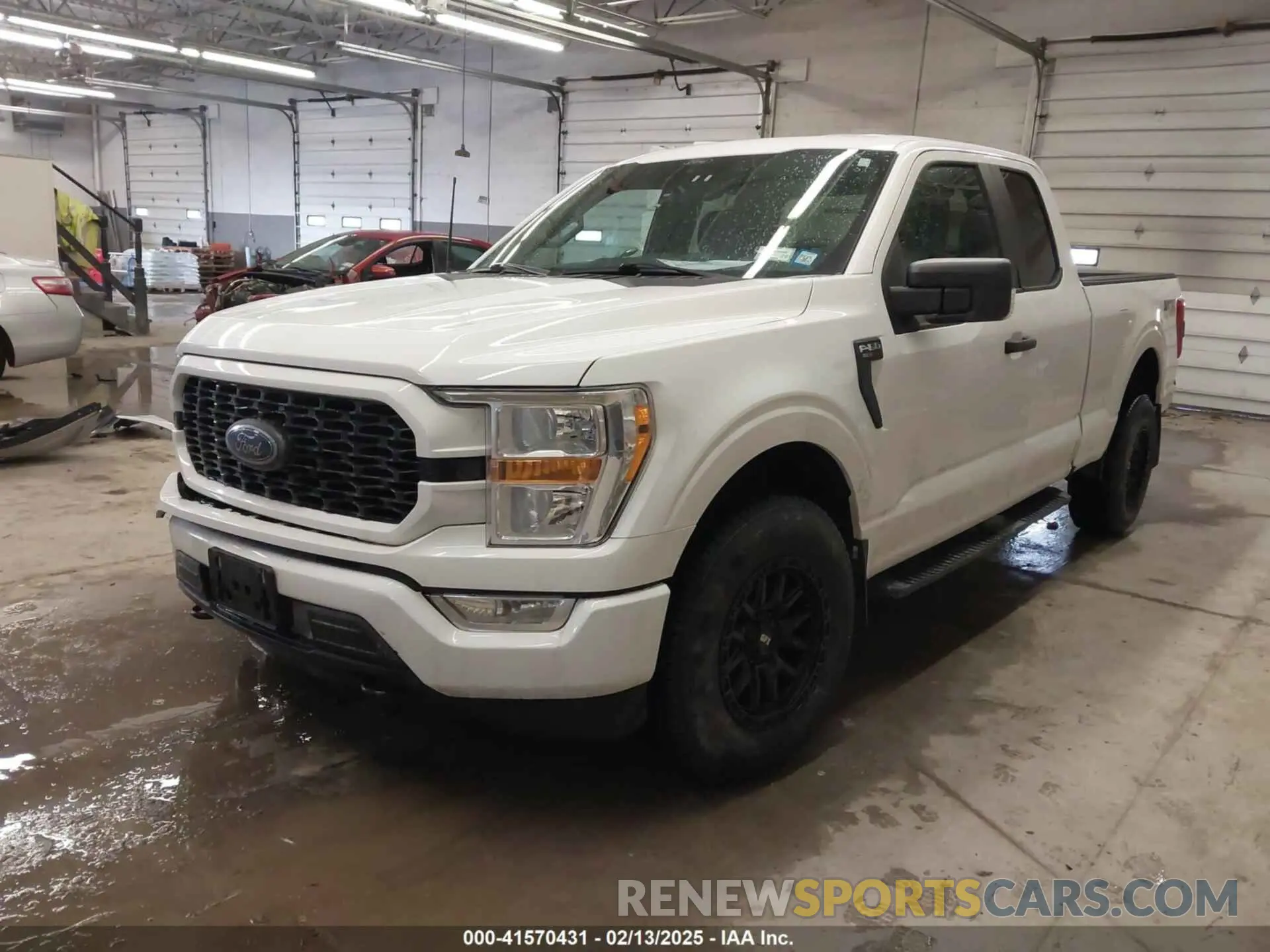 2 fotografías del automóvil dañado 1FTEX1EP2MFA20136 FORD F-150 2021