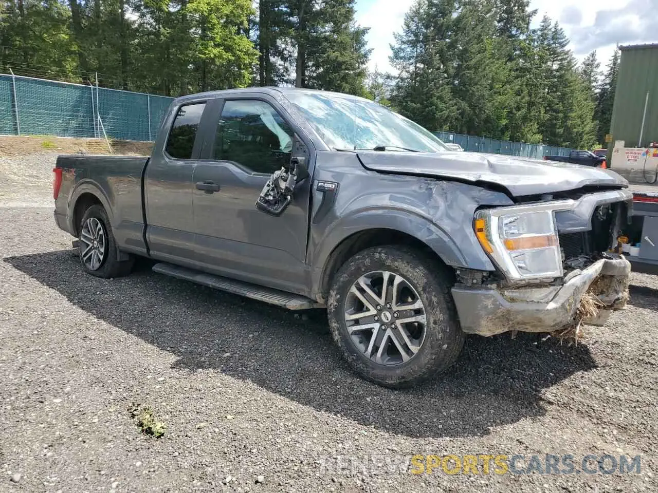 4 fotografías del automóvil dañado 1FTEX1EP6MFB29277 FORD F-150 2021