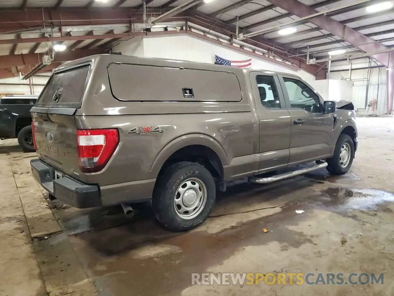 3 fotografías del automóvil dañado 1FTEX1EP6MKE04380 FORD F-150 2021