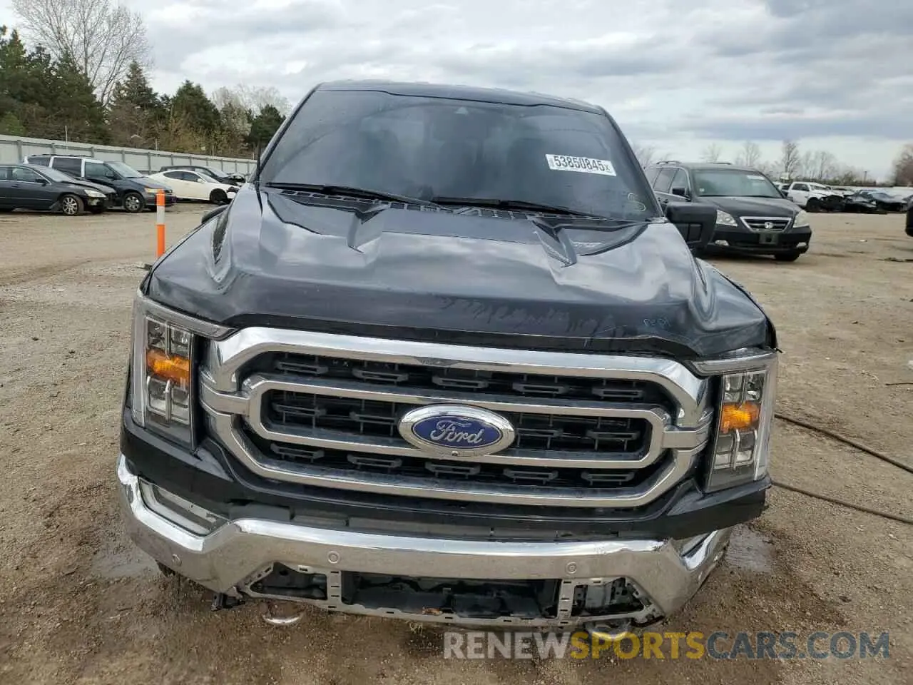 5 fotografías del automóvil dañado 1FTEX1EP8MKD40651 FORD F-150 2021