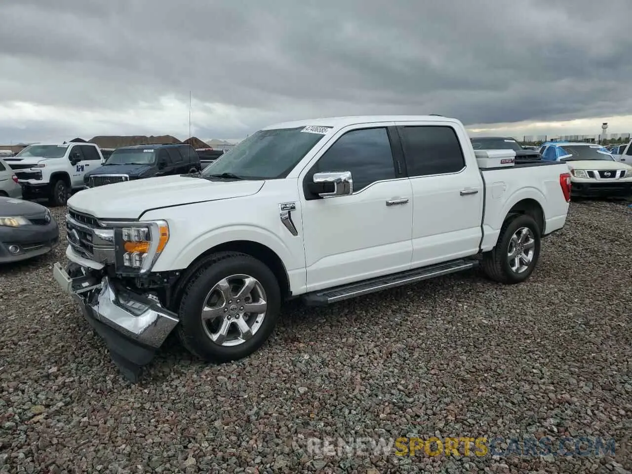 1 fotografías del automóvil dañado 1FTFW1C8XMFA27905 FORD F-150 2021