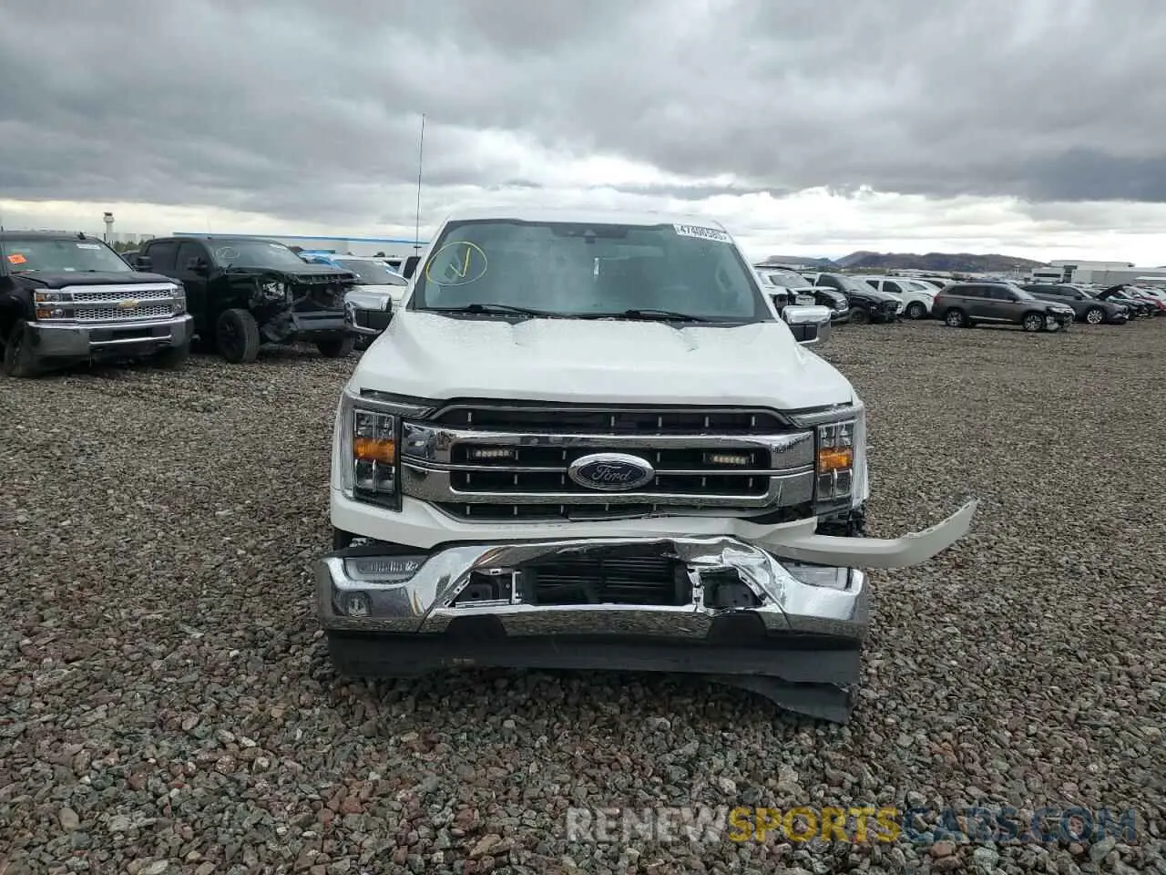 5 fotografías del automóvil dañado 1FTFW1C8XMFA27905 FORD F-150 2021