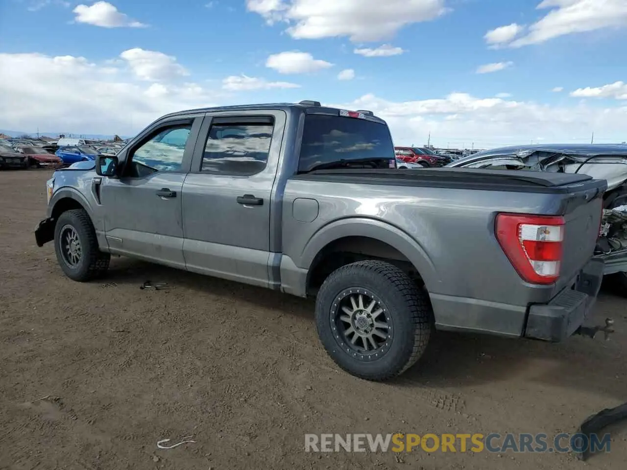 2 fotografías del automóvil dañado 1FTFW1CD7MFB99189 FORD F-150 2021