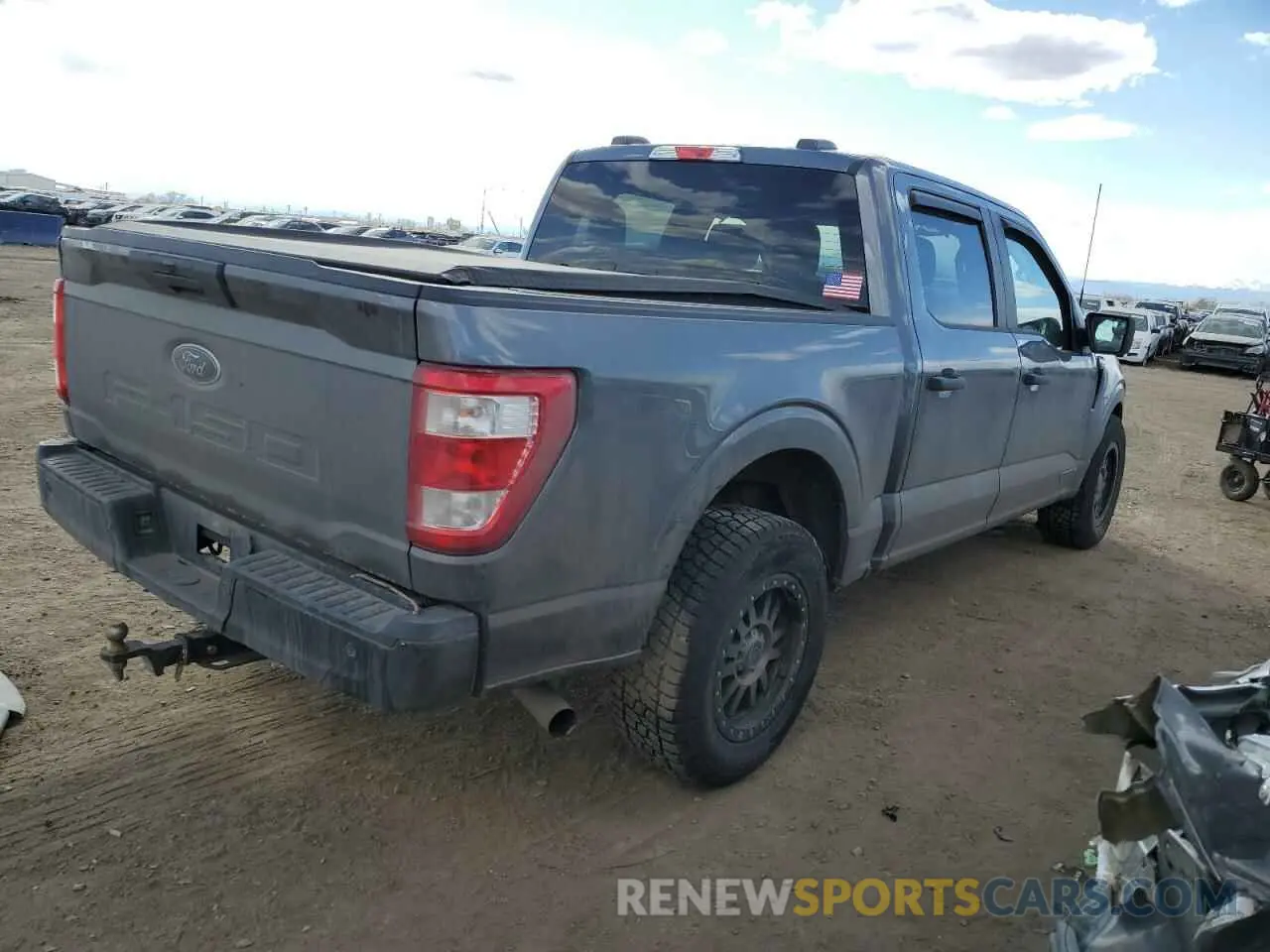 3 fotografías del automóvil dañado 1FTFW1CD7MFB99189 FORD F-150 2021