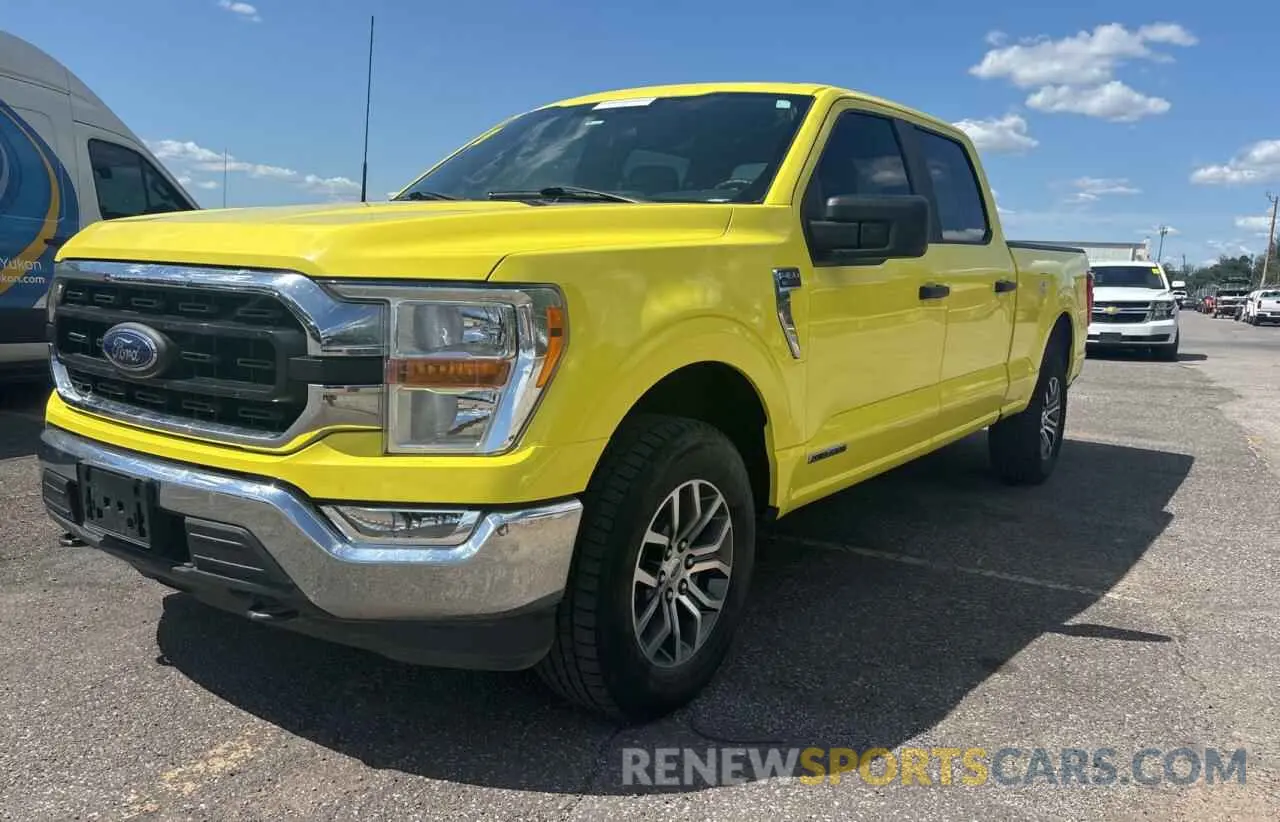 2 fotografías del automóvil dañado 1FTFW1E10MFC27191 FORD F-150 2021