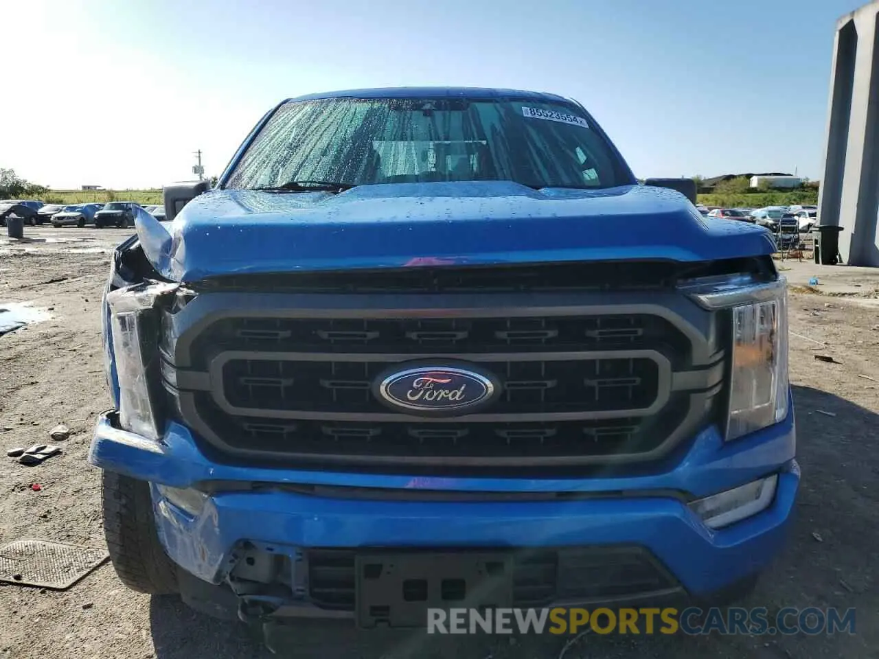 5 fotografías del automóvil dañado 1FTFW1E51MFA55787 FORD F-150 2021