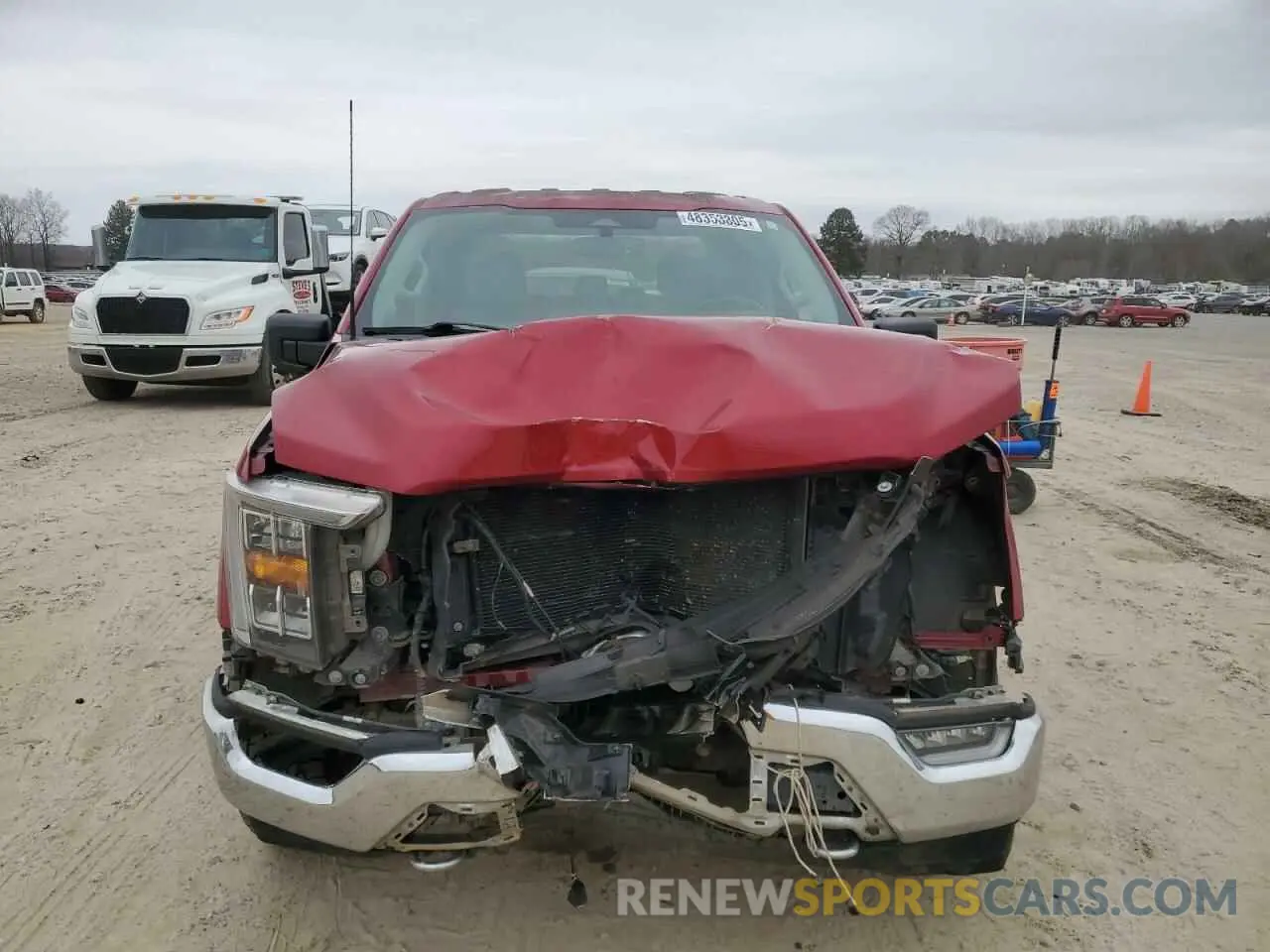 5 fotografías del automóvil dañado 1FTFW1E51MKE79591 FORD F-150 2021