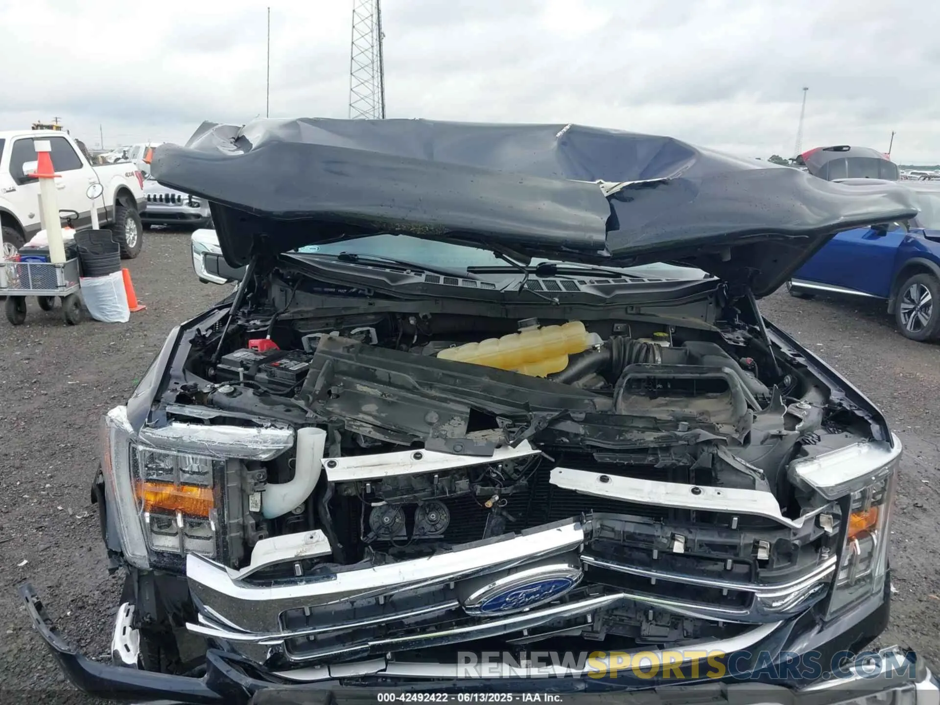 10 fotografías del automóvil dañado 1FTFW1E52MKD53675 FORD F-150 2021