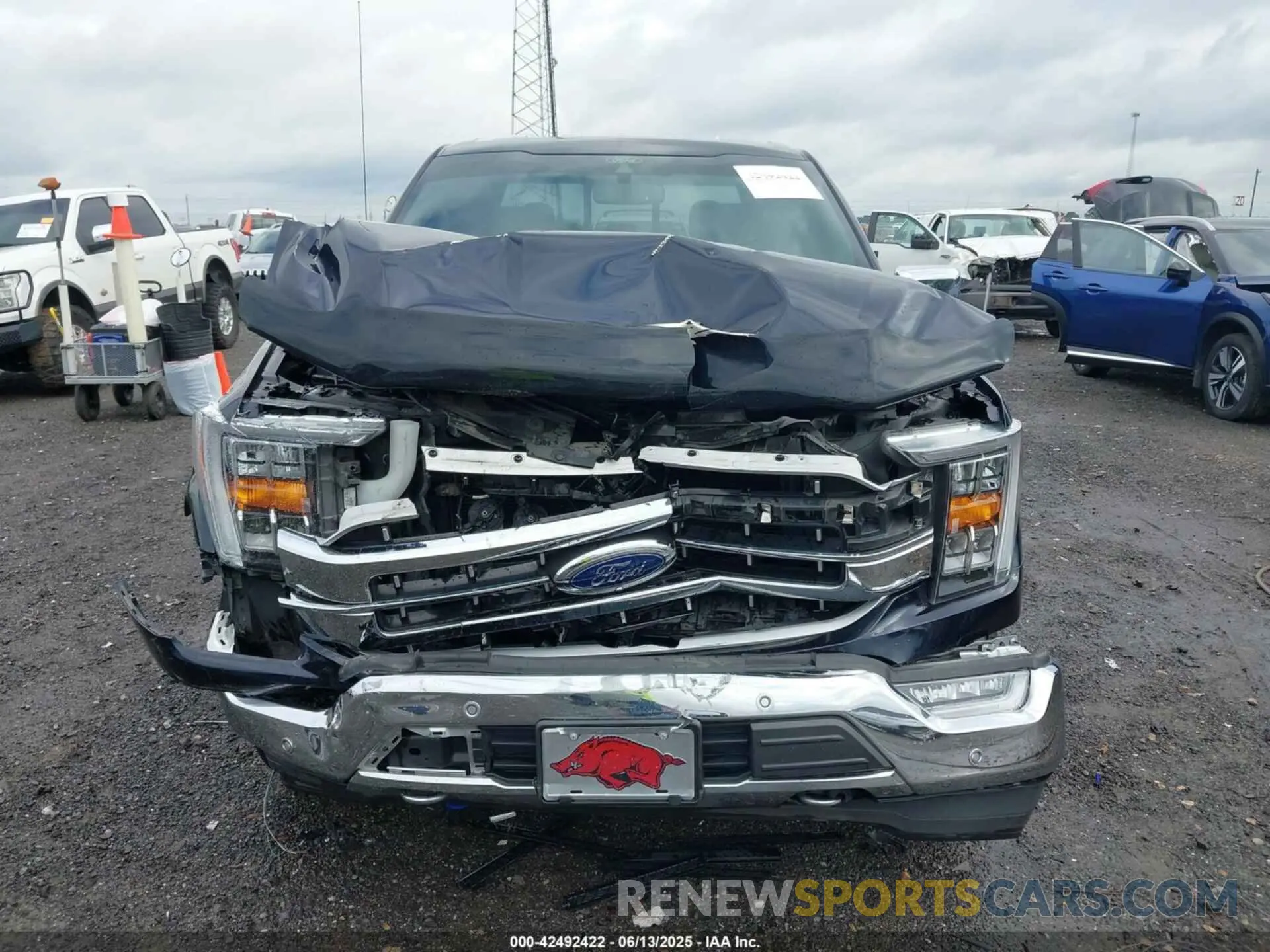 12 fotografías del automóvil dañado 1FTFW1E52MKD53675 FORD F-150 2021
