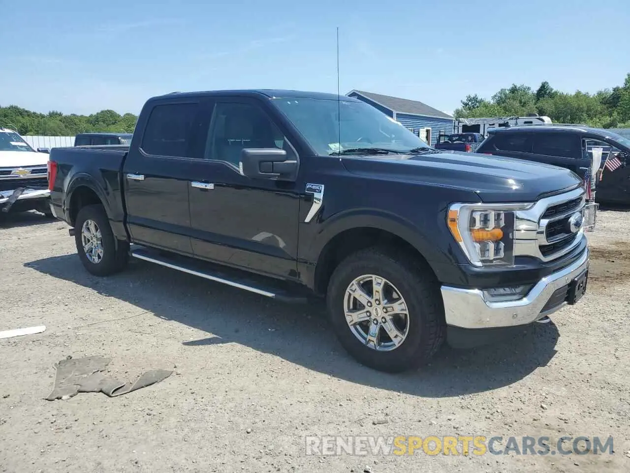 4 fotografías del automóvil dañado 1FTFW1E54MKD43407 FORD F-150 2021