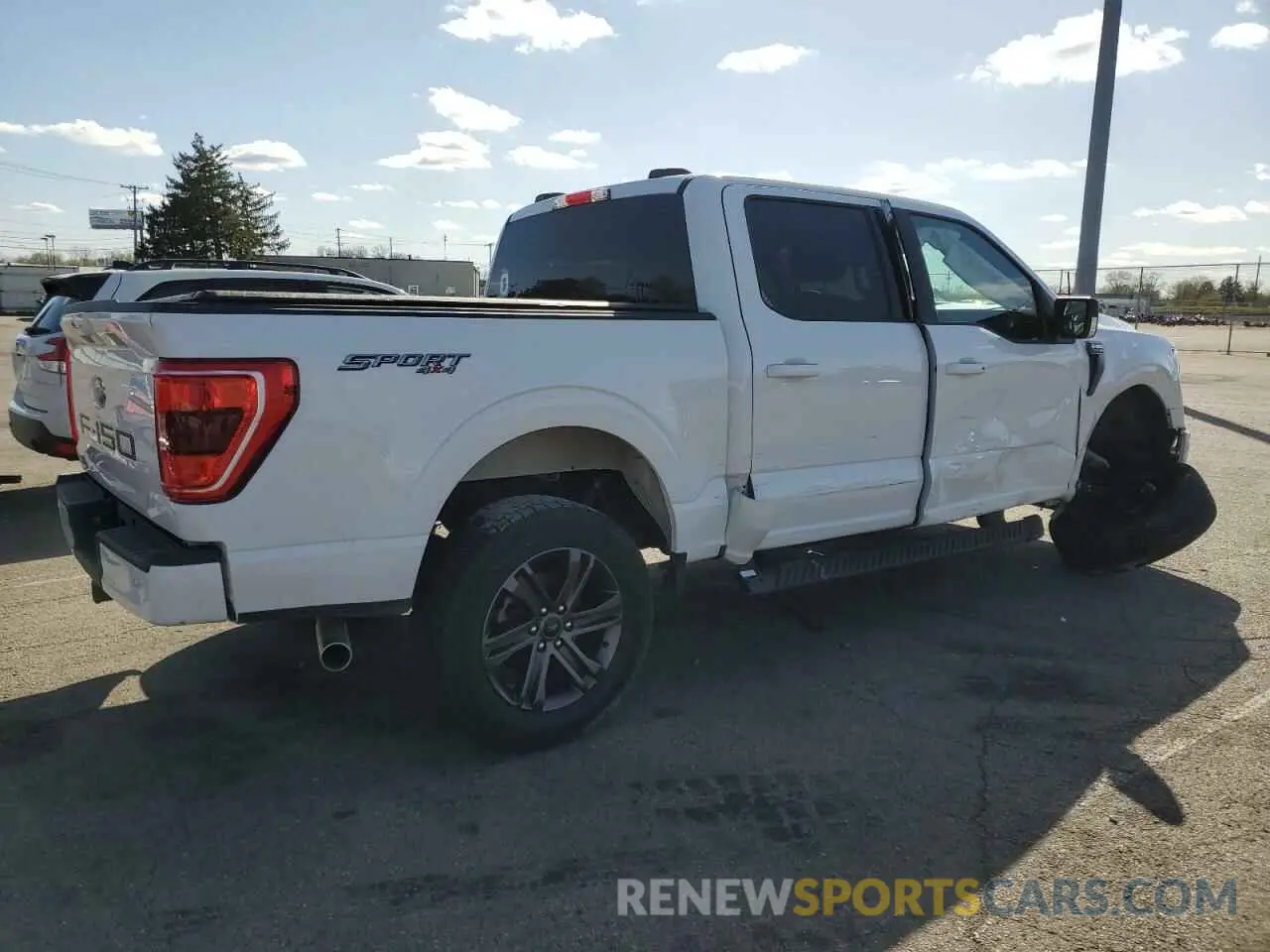 3 fotografías del automóvil dañado 1FTFW1E55MFA57588 FORD F-150 2021