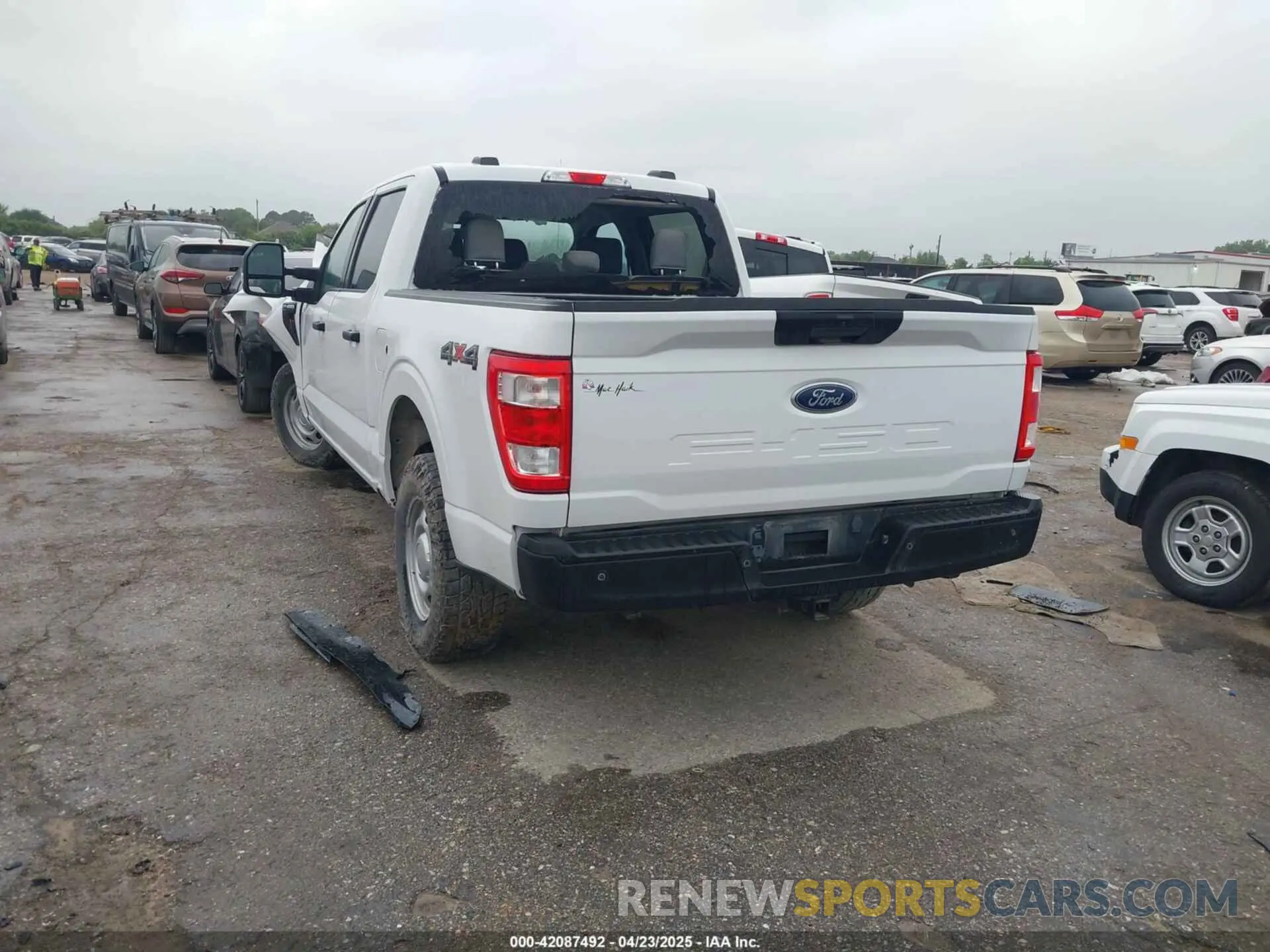3 fotografías del automóvil dañado 1FTFW1E55MKD05877 FORD F-150 2021