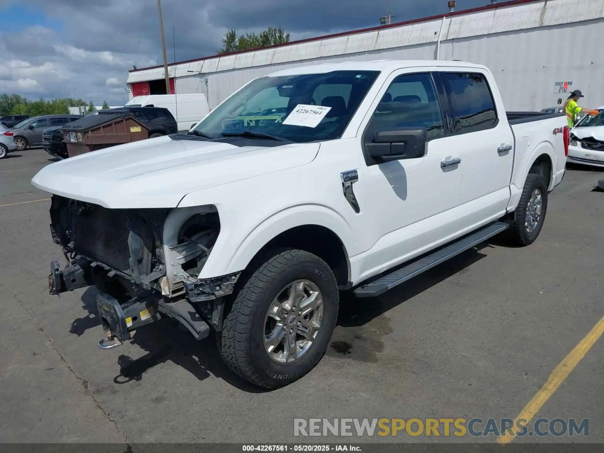 2 fotografías del automóvil dañado 1FTFW1E56MFA73752 FORD F-150 2021