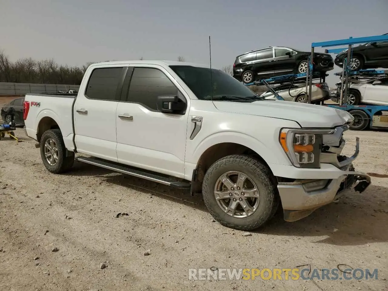 4 fotografías del automóvil dañado 1FTFW1E57MFC30656 FORD F-150 2021