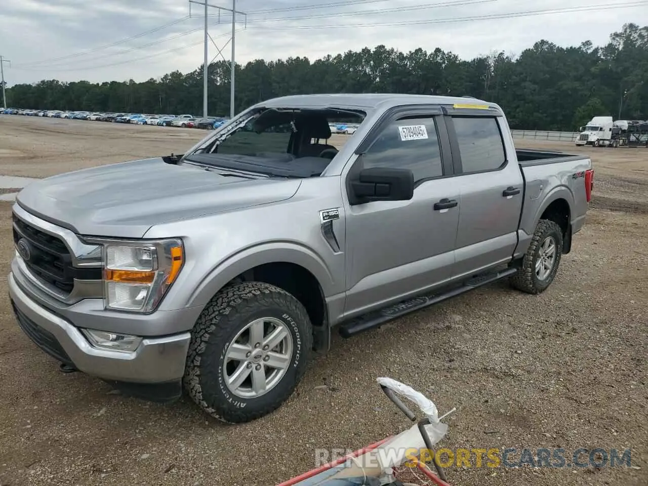 1 fotografías del automóvil dañado 1FTFW1E58MFA71291 FORD F-150 2021