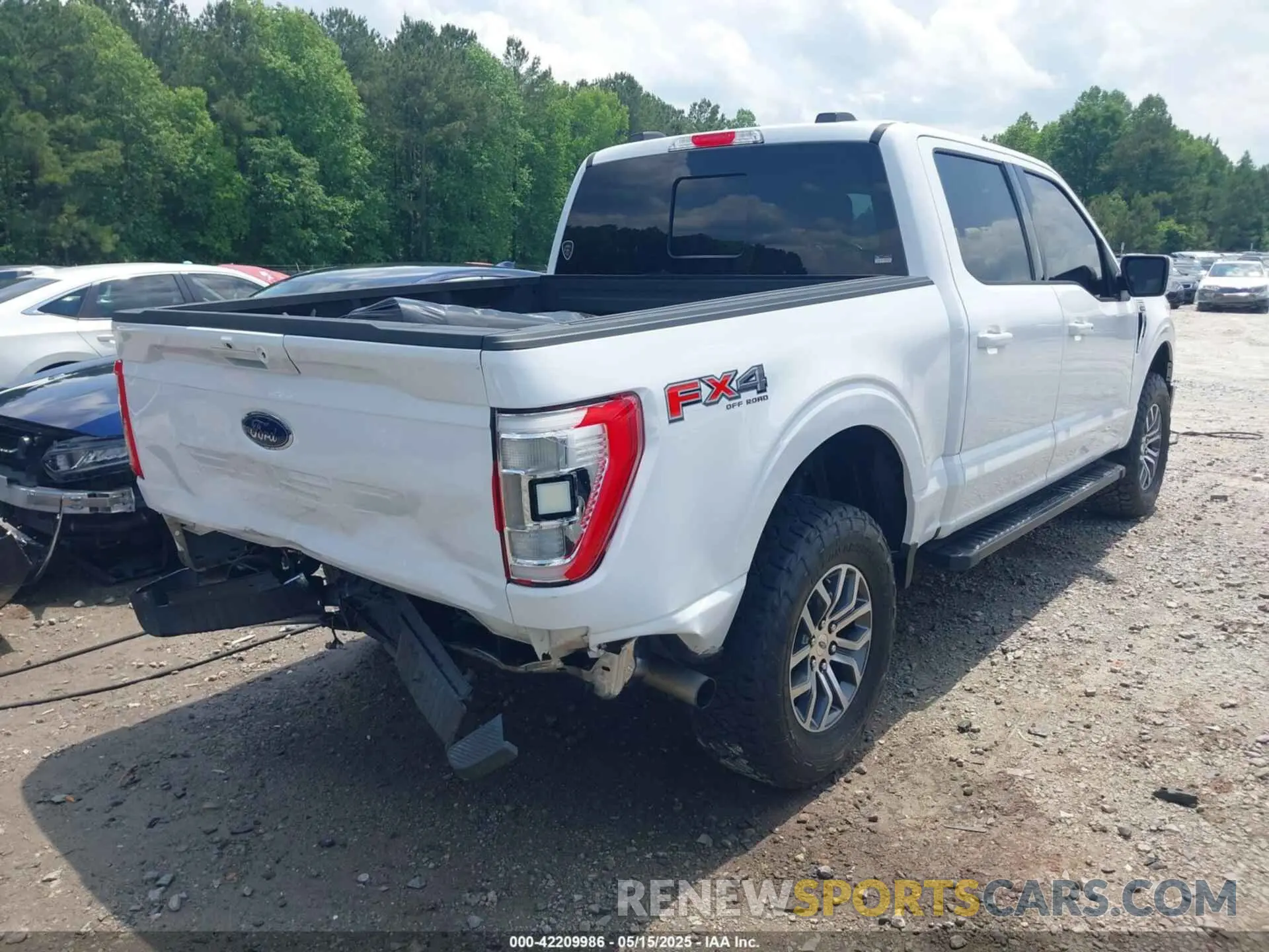 4 fotografías del automóvil dañado 1FTFW1E58MKD70559 FORD F-150 2021