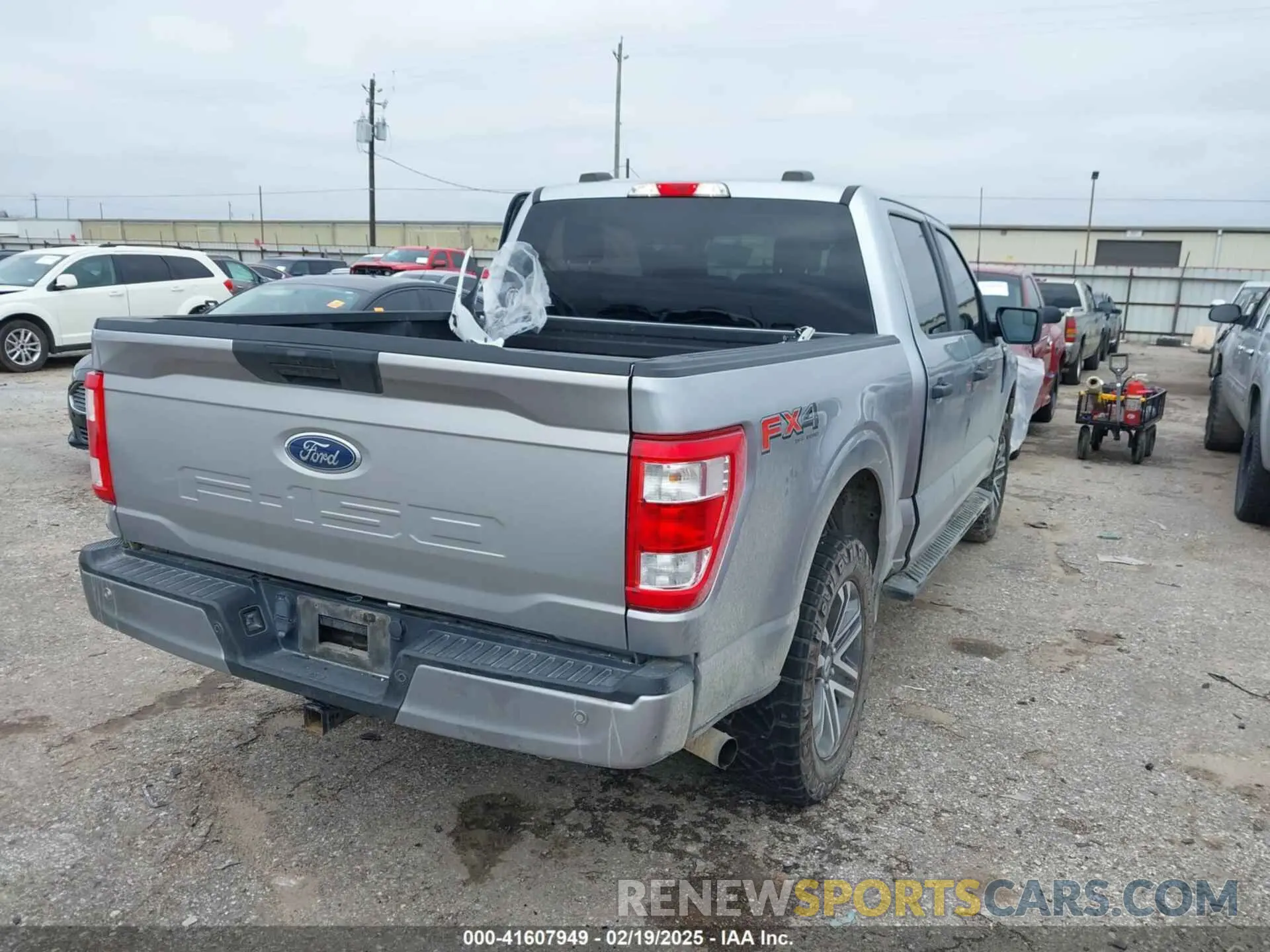 4 fotografías del automóvil dañado 1FTFW1E59MFC46261 FORD F-150 2021