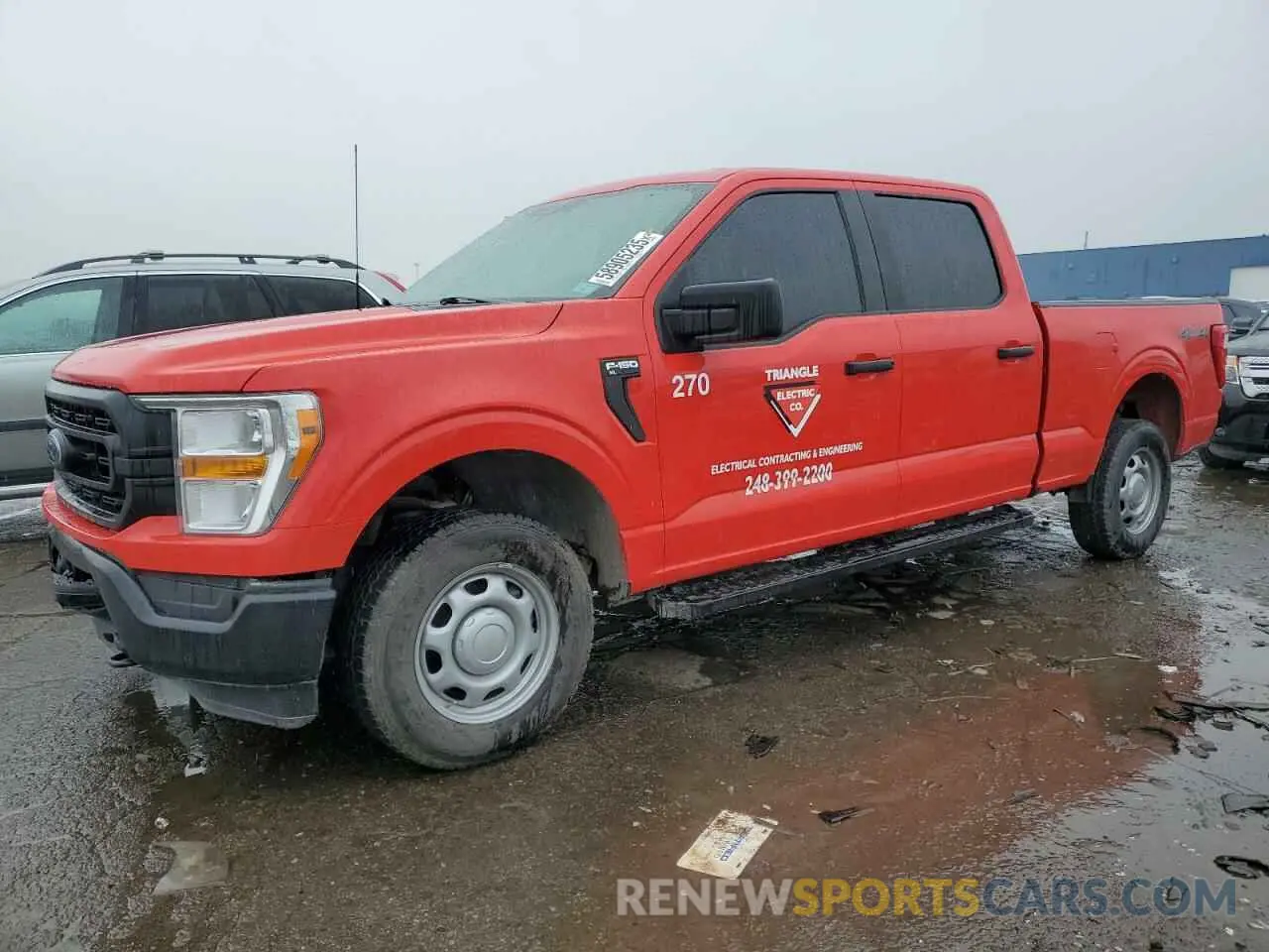 1 fotografías del automóvil dañado 1FTFW1E59MKD58355 FORD F-150 2021